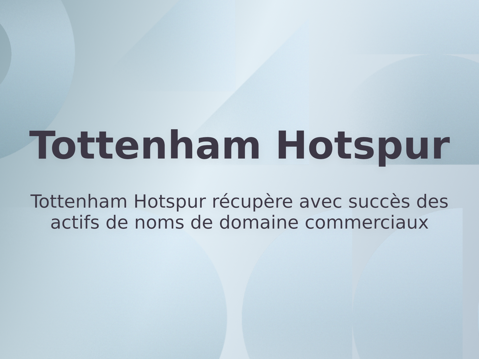 Tottenham Hotspur Successfully Reclaims Commercial Domain Assets
