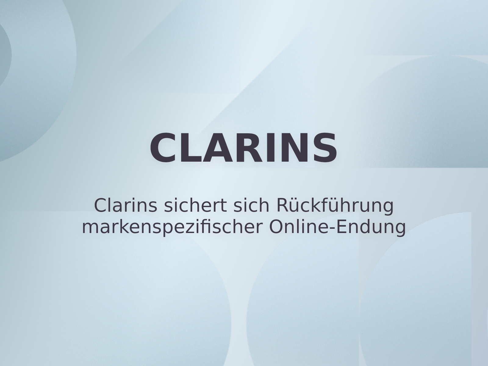 Clarins sichert sich Rückführung markenspezifischer Online-Endung