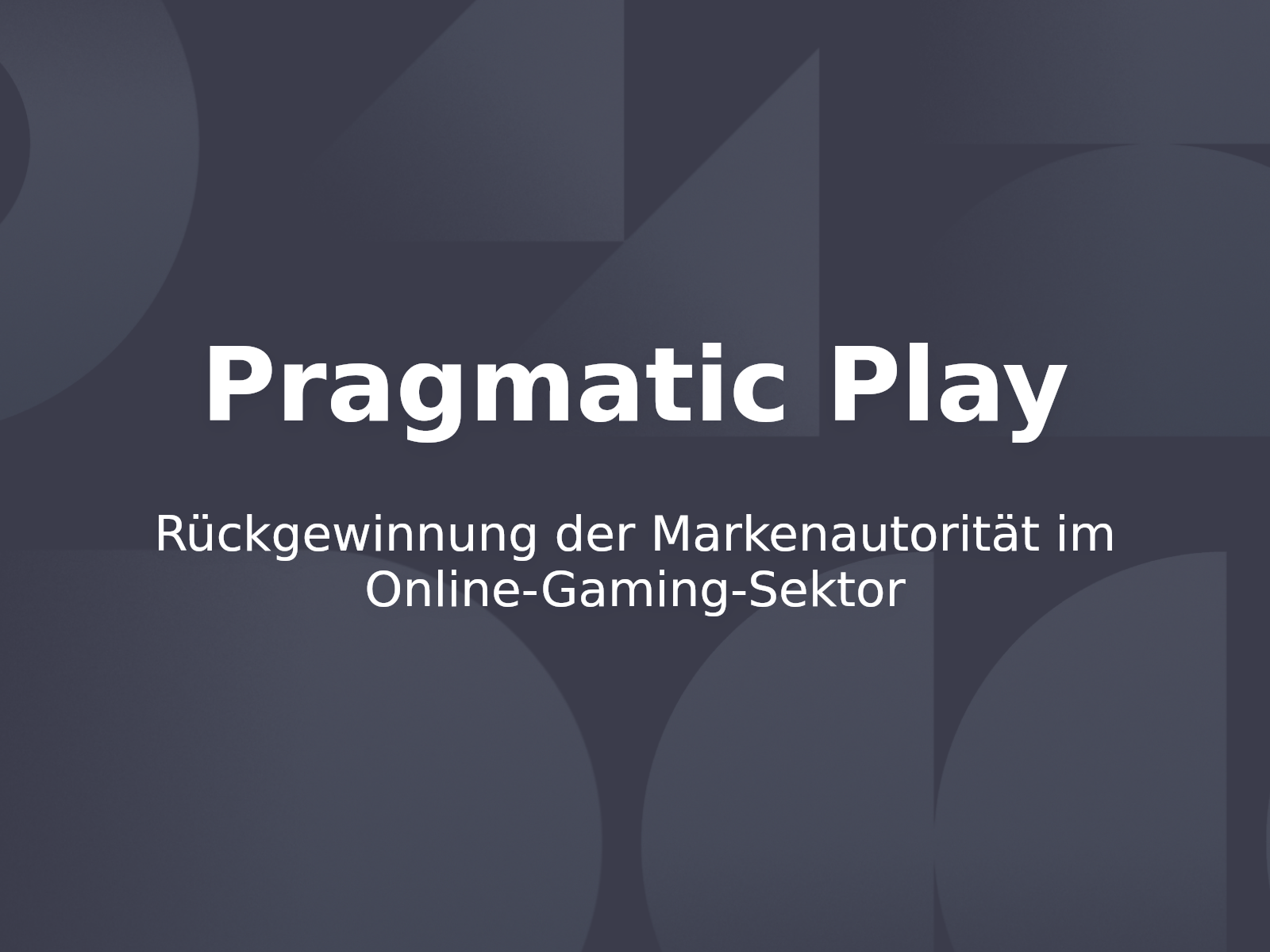 Rückgewinnung der Markenautorität im Online-Gaming-Sektor