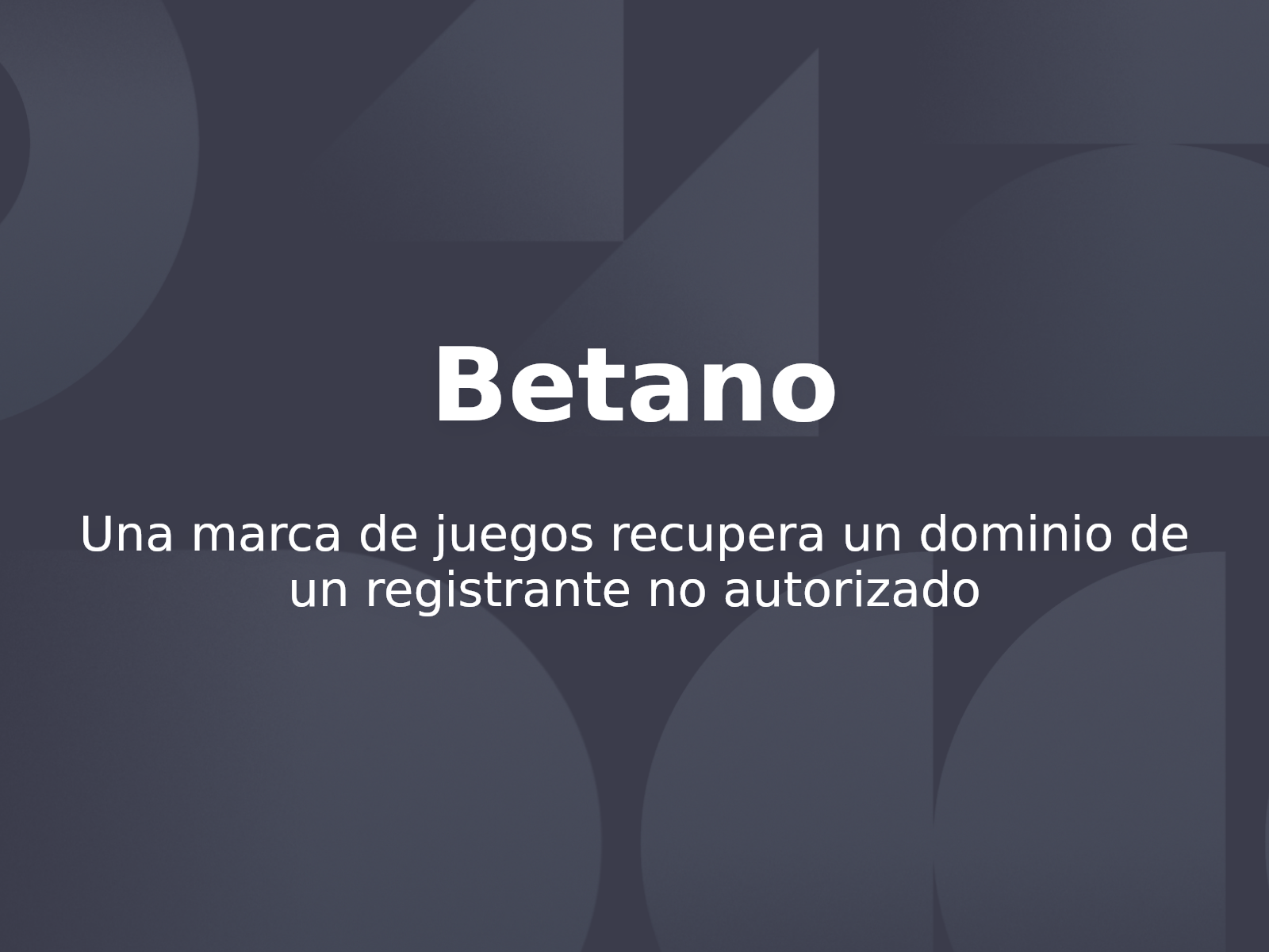 Una marca de juegos recupera un dominio de un registrante no autorizado