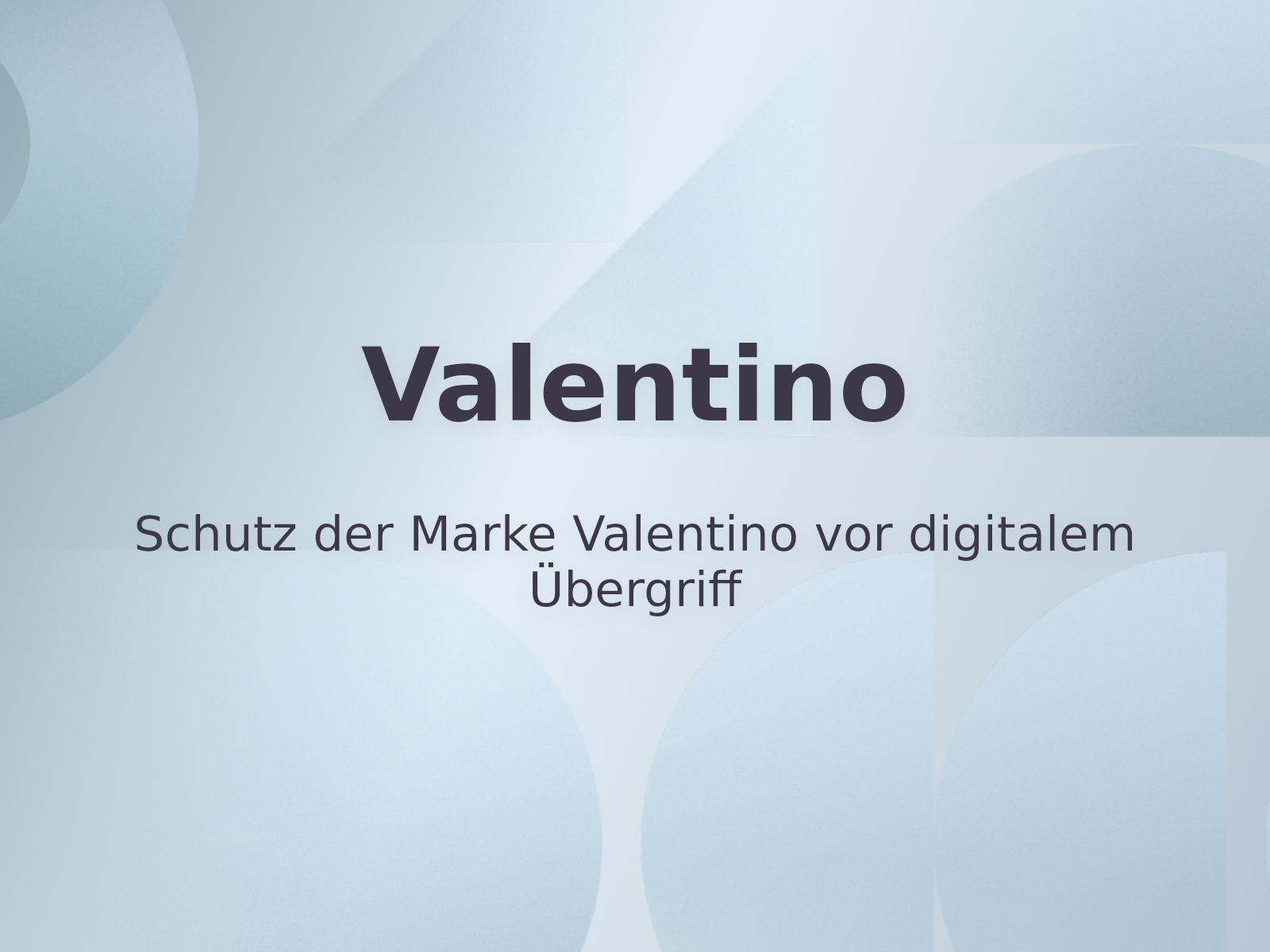 Schutz der Marke Valentino vor digitalem Übergriff