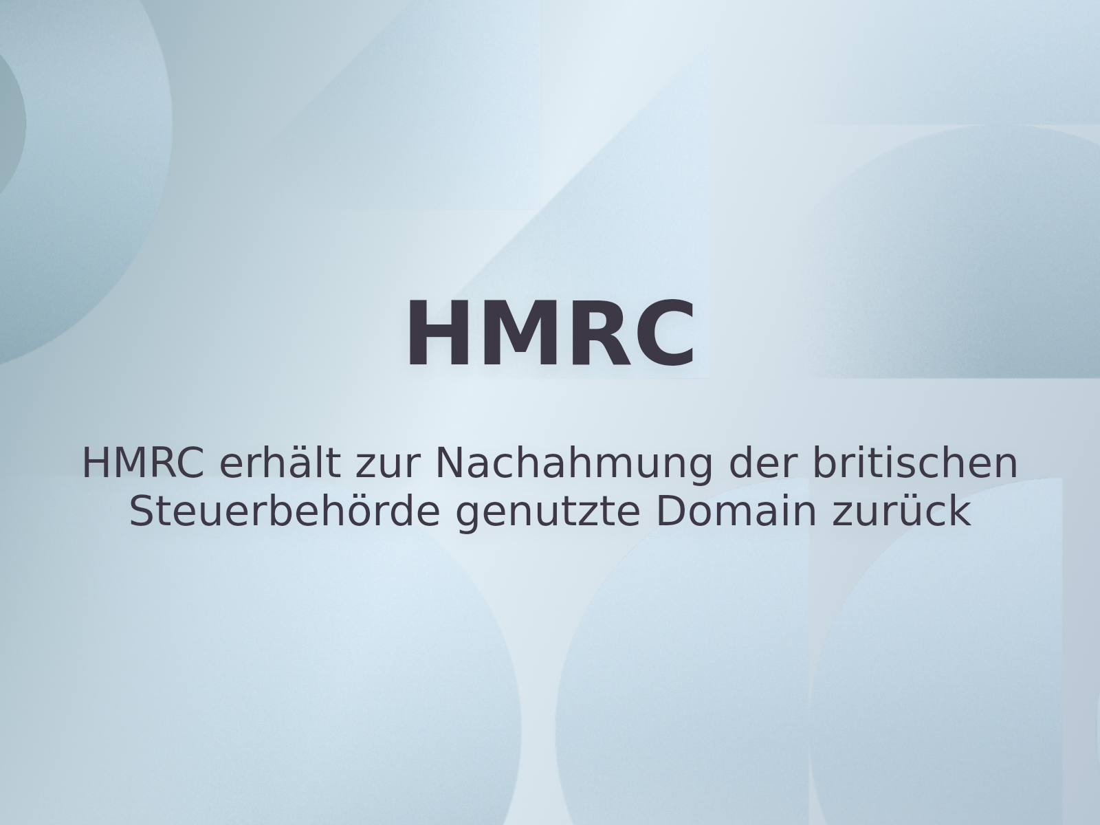 HMRC erhält zur Nachahmung der britischen Steuerbehörde genutzte Domain zurück