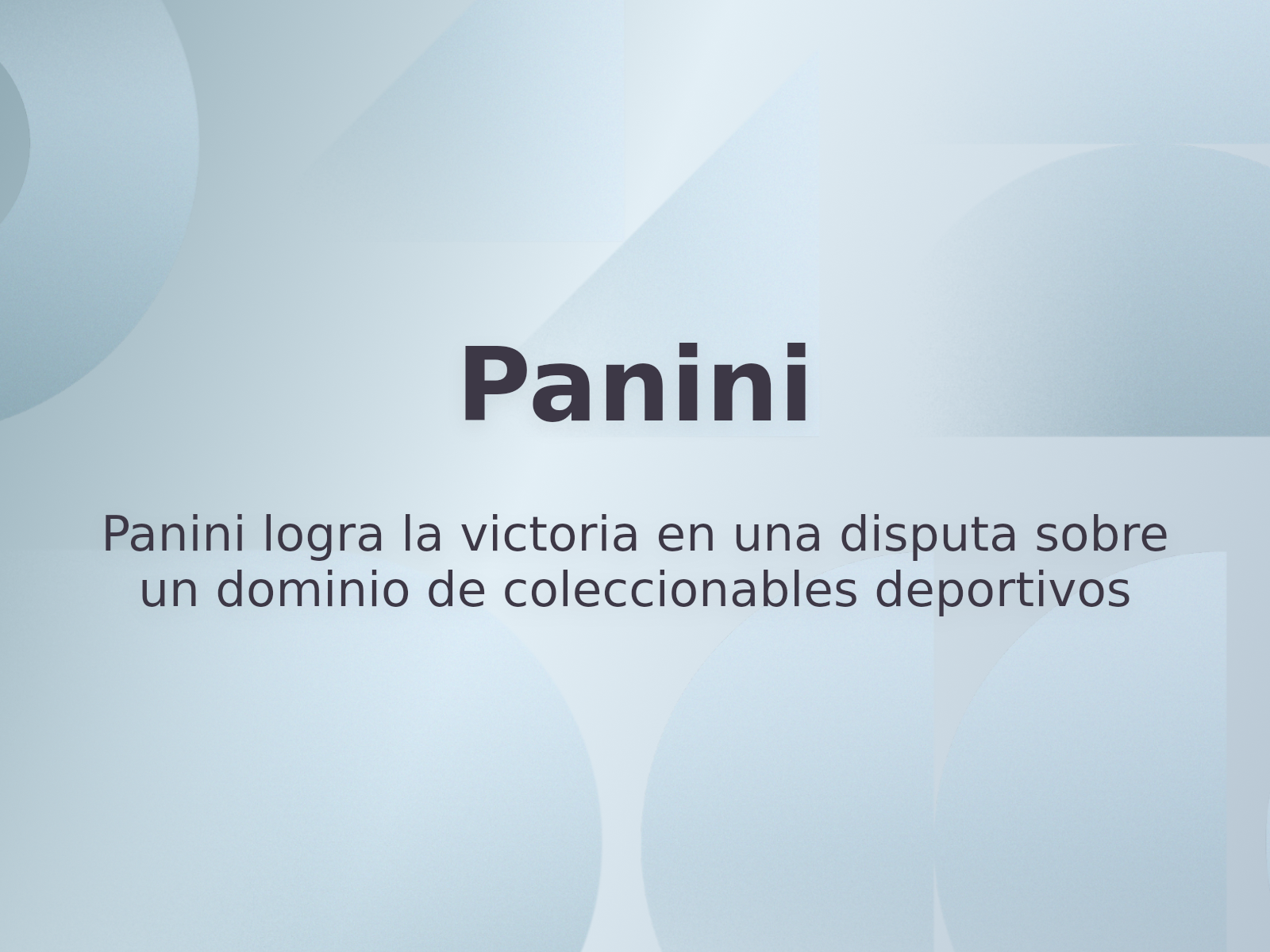 Panini logra la victoria en una disputa sobre un dominio de coleccionables deportivos