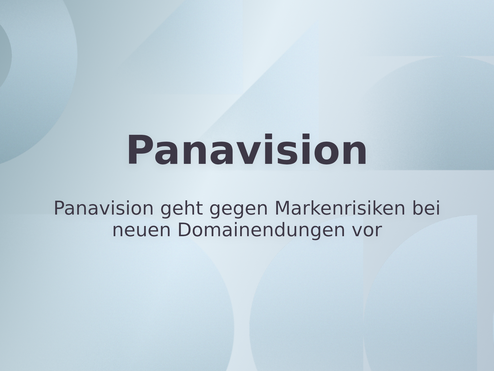 Panavision geht gegen Markenrisiken bei neuen Domainendungen vor
