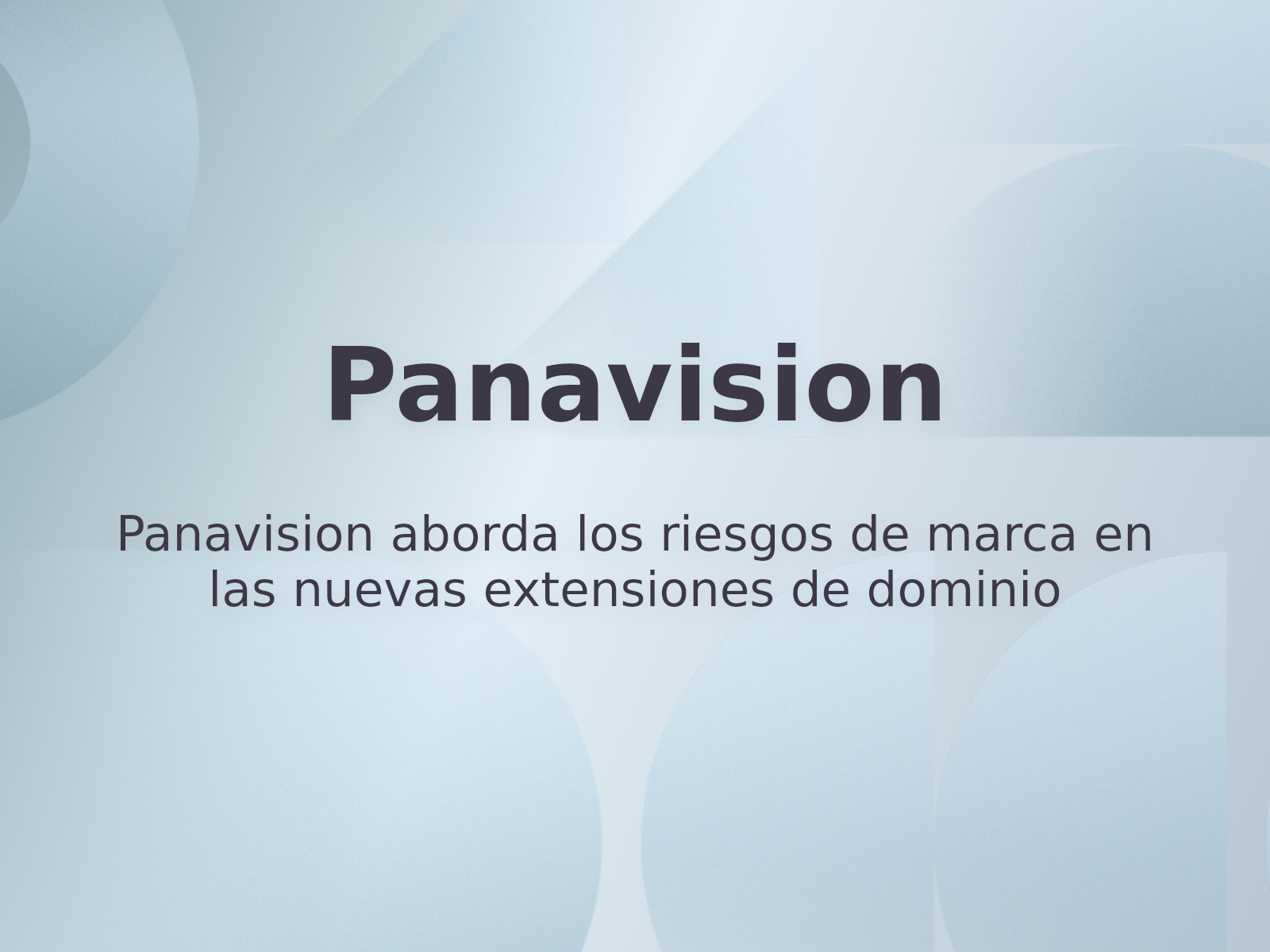 Panavision aborda los riesgos de marca en las nuevas extensiones de dominio