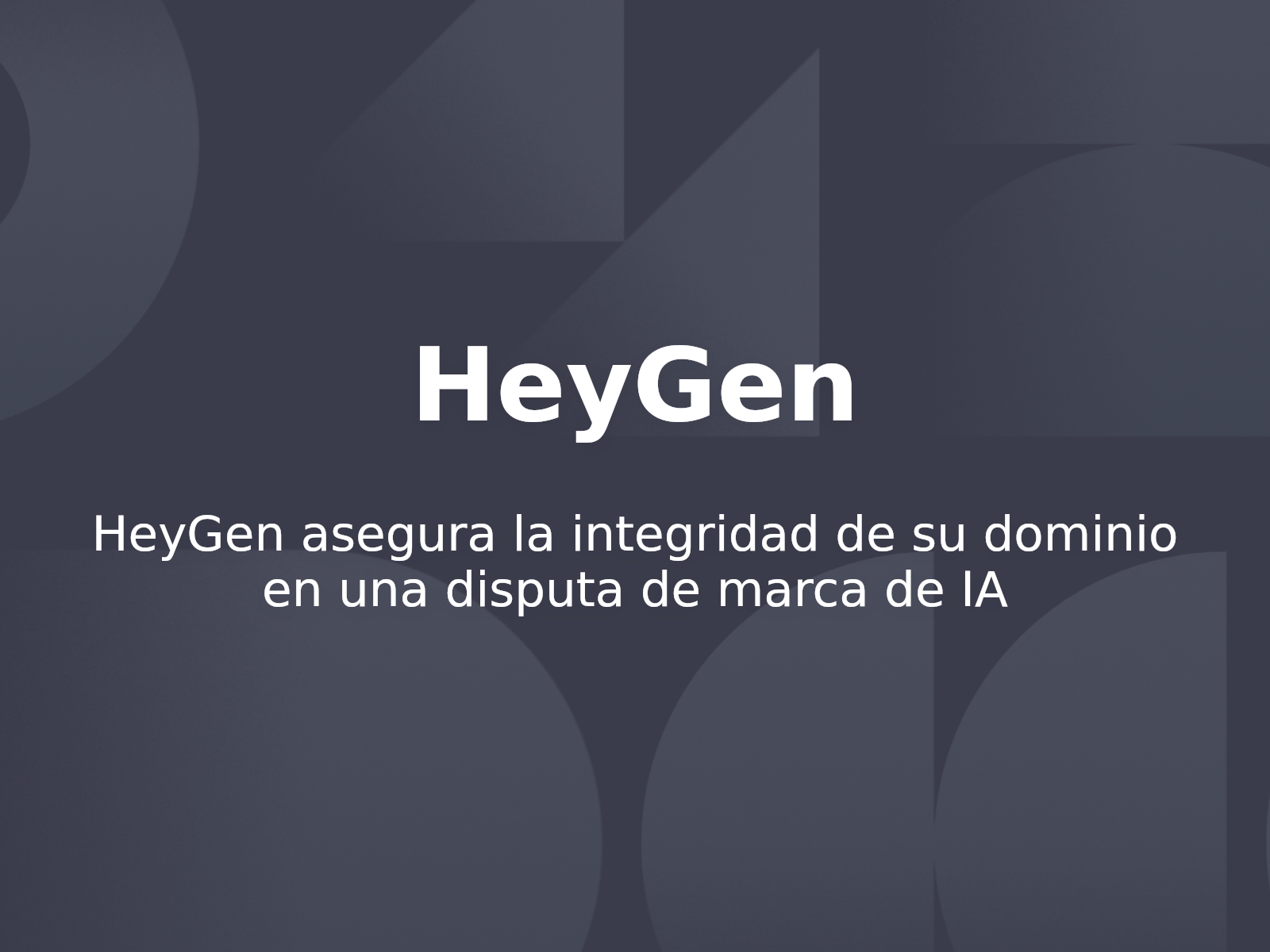 HeyGen asegura la integridad de su dominio en una disputa de marca de IA