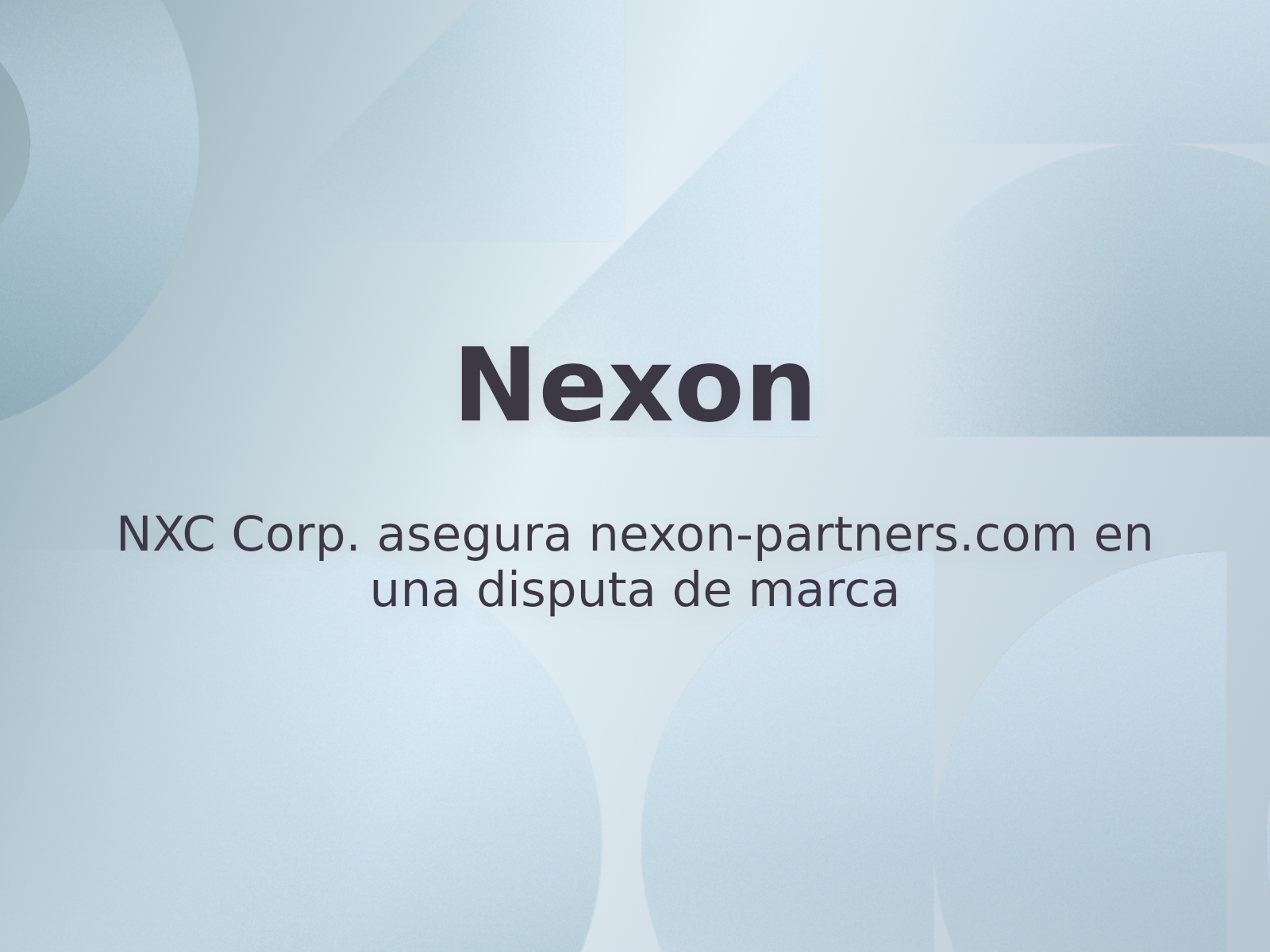 NXC Corp. asegura nexon-partners.com en una disputa de marca