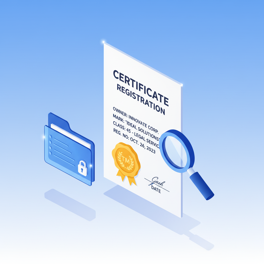Trademark documentation and priority rights illustration