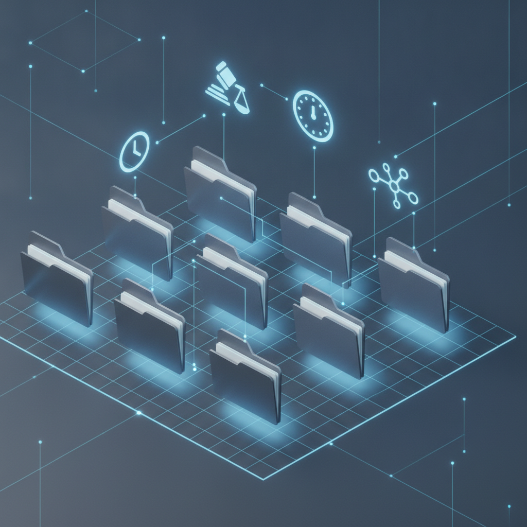 A structured digital repository organizing legal evidence and documentation.