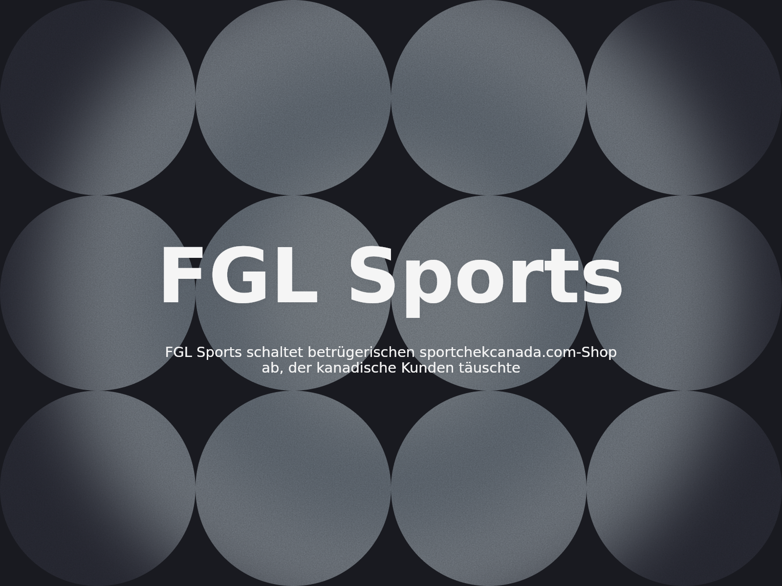 FGL Sports schaltet betrügerischen sportchekcanada.com-Shop ab, der kanadische Kunden täuschte