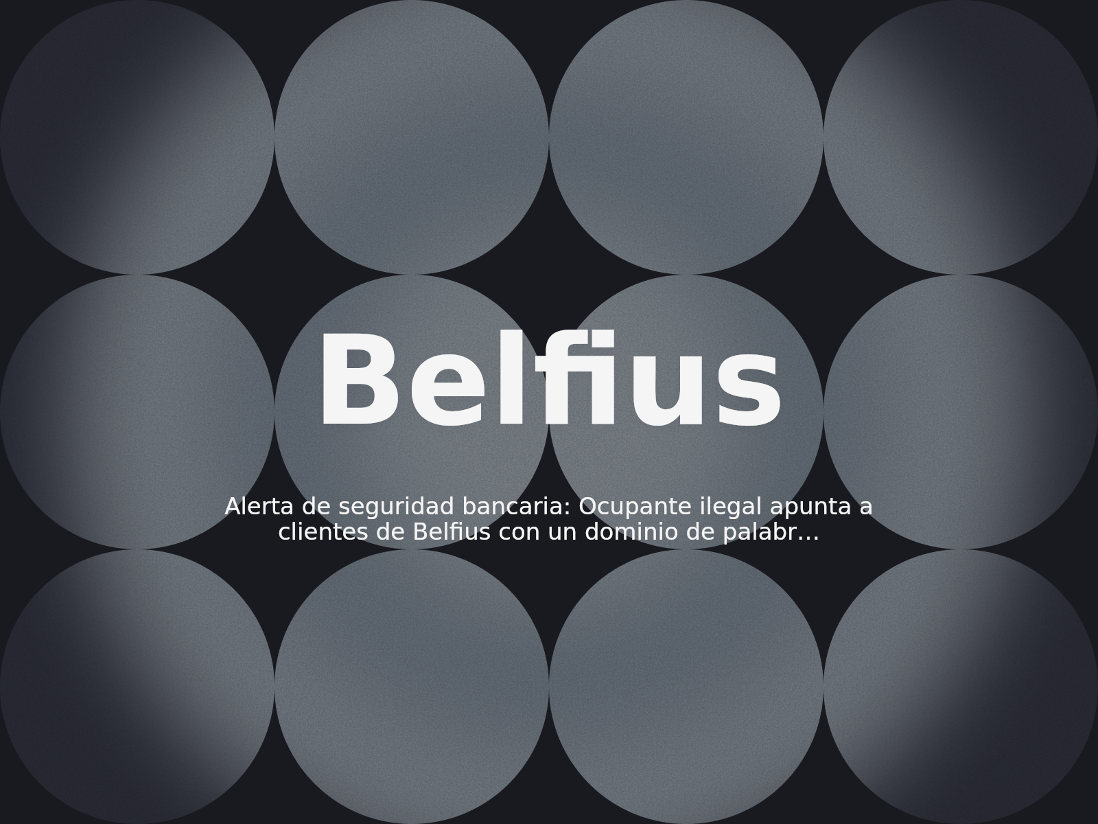 Alerta de seguridad bancaria: Ocupante ilegal apunta a clientes de Belfius con un dominio de palabras clave en neerlandés