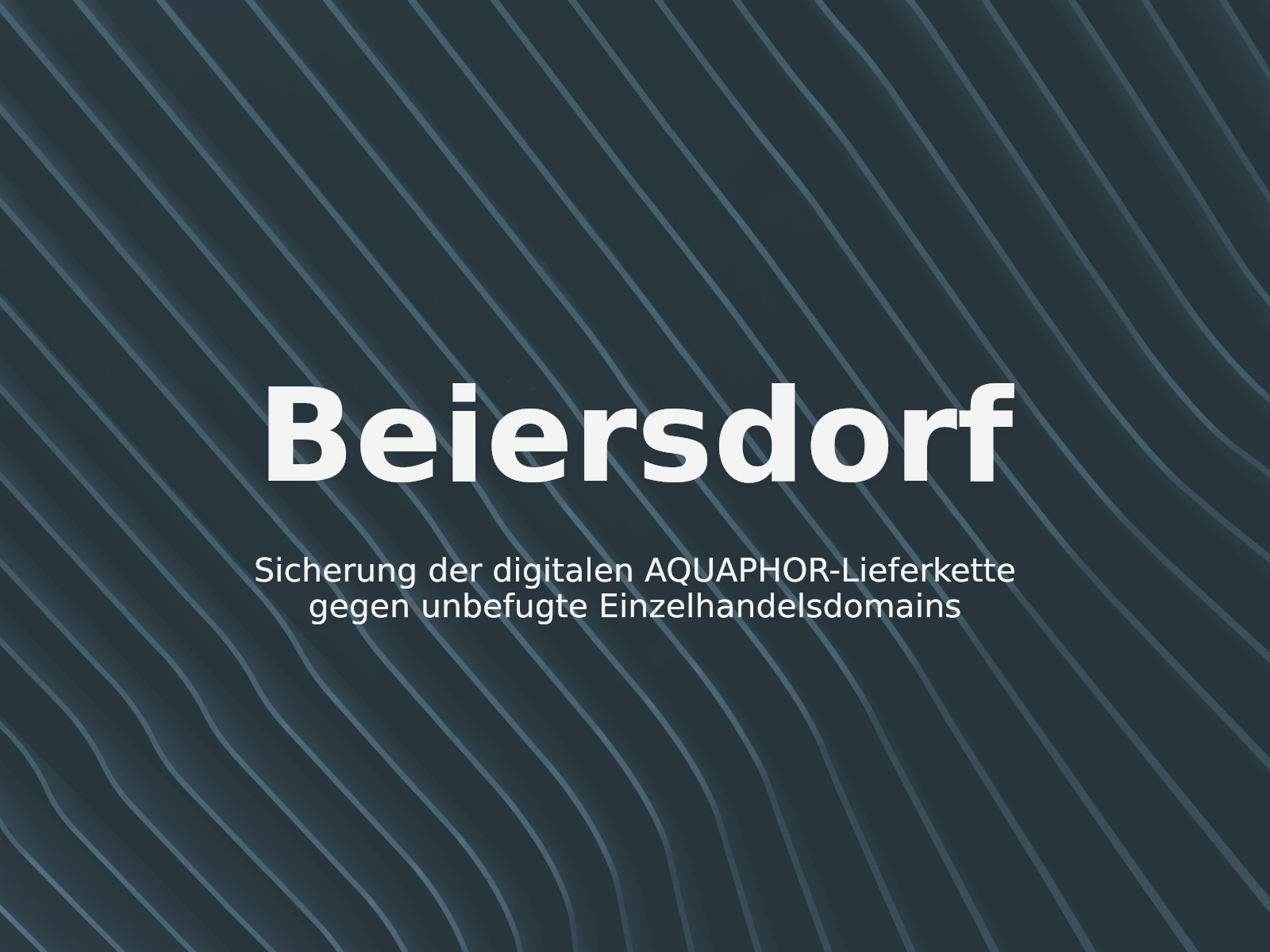 Sicherung der digitalen AQUAPHOR-Lieferkette gegen unbefugte Einzelhandelsdomains