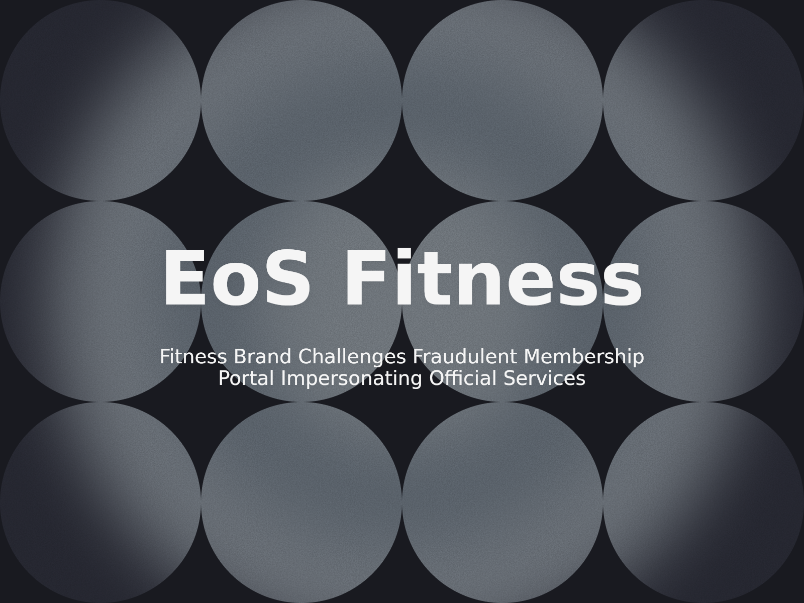 Fitness Brand Challenges Fraudulent Membership Portal Impersonating Official Services
