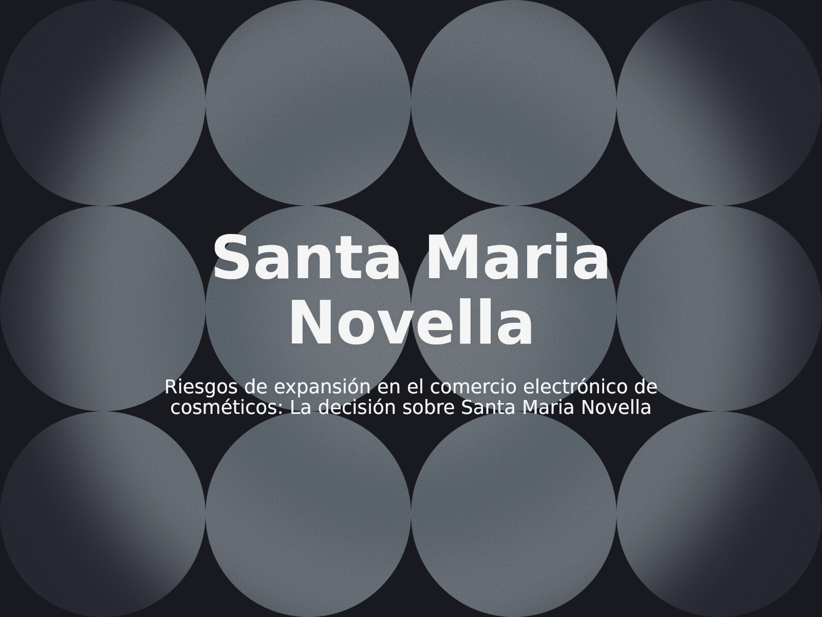 Riesgos de expansión en el comercio electrónico de cosméticos: La decisión sobre Santa Maria Novella