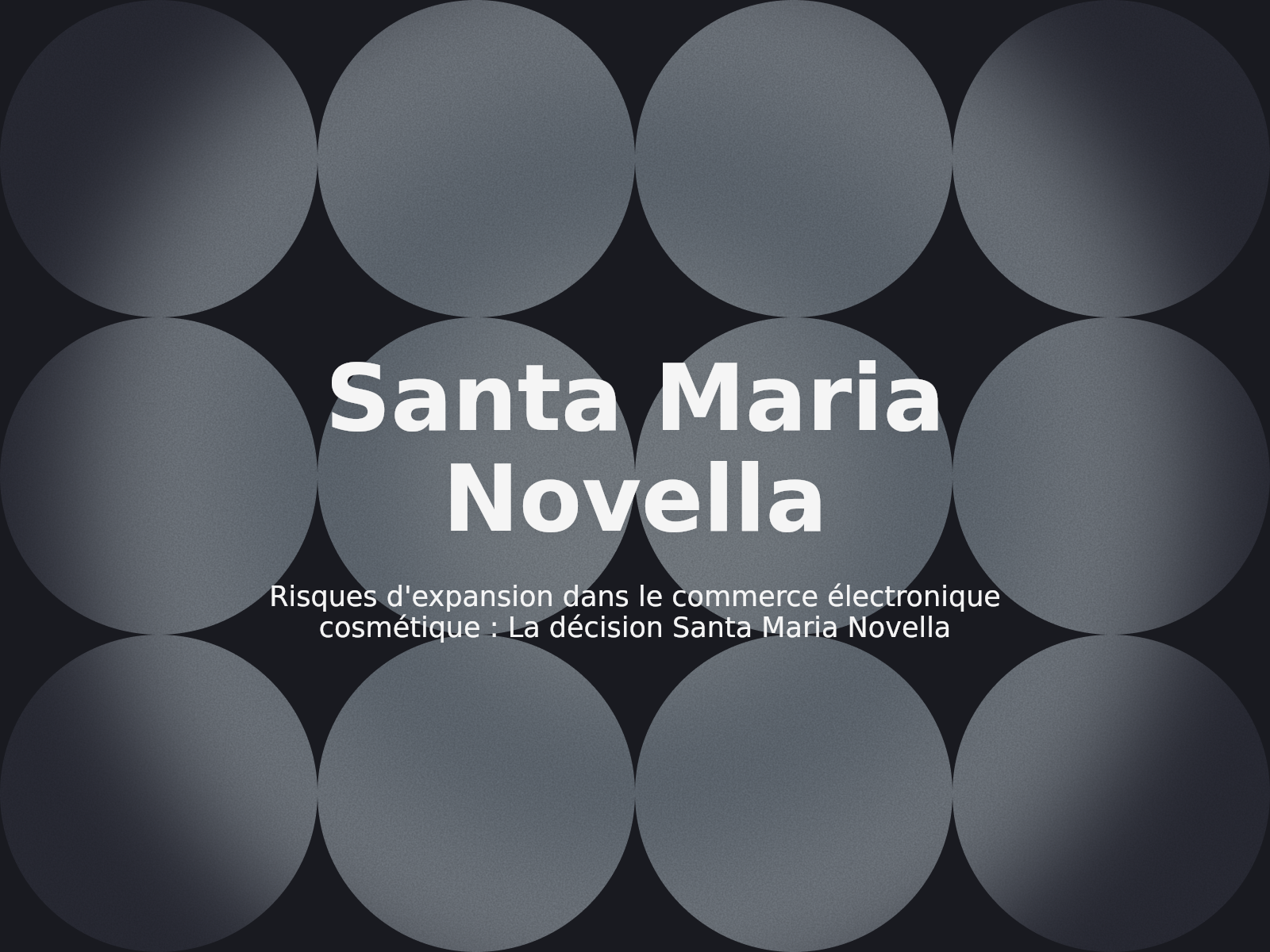 Risques d’expansion dans le commerce électronique cosmétique : La décision Santa Maria Novella