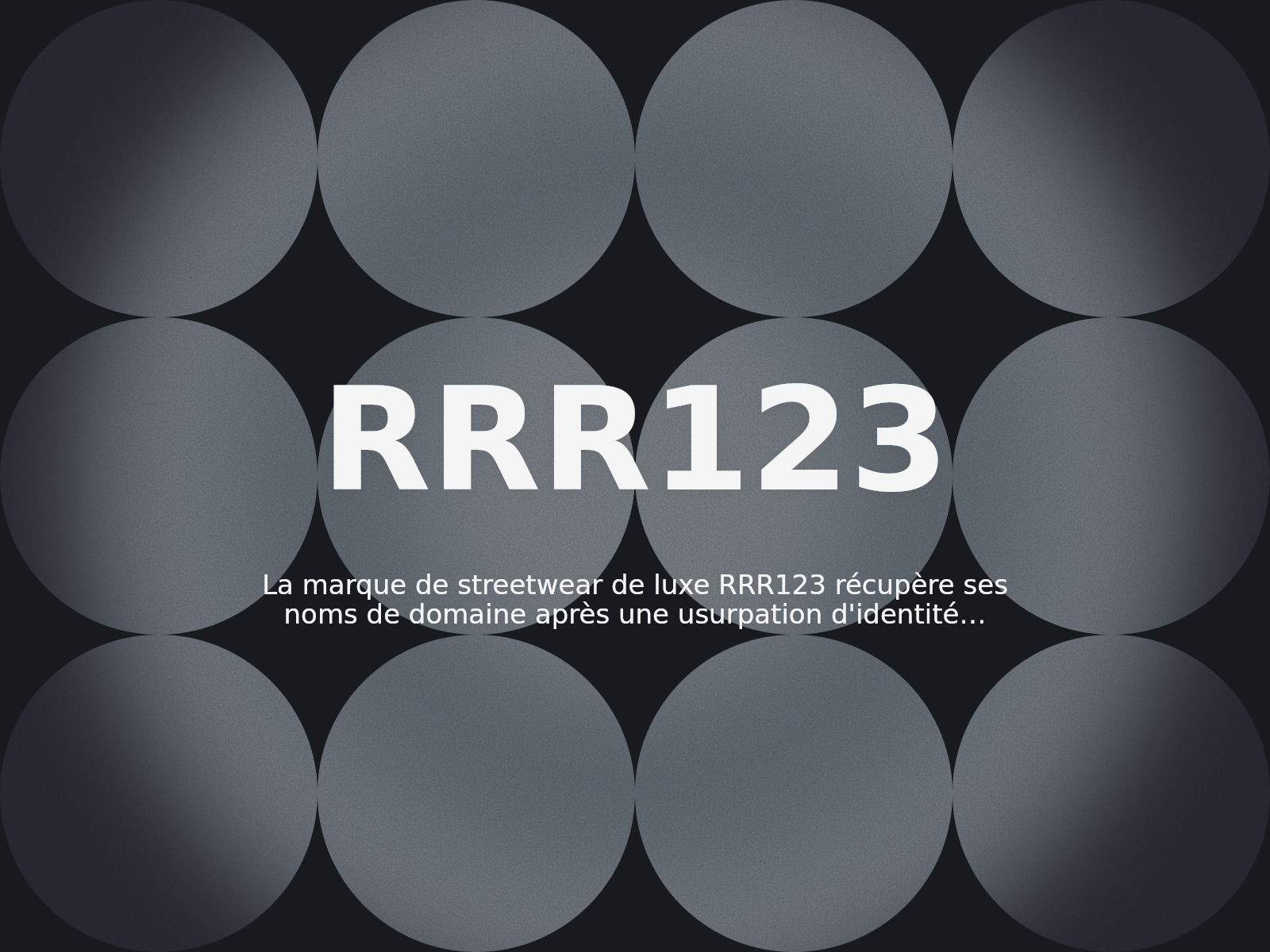 La marque de streetwear de luxe RRR123 récupère ses noms de domaine après une usurpation d’identité de sa boutique officielle