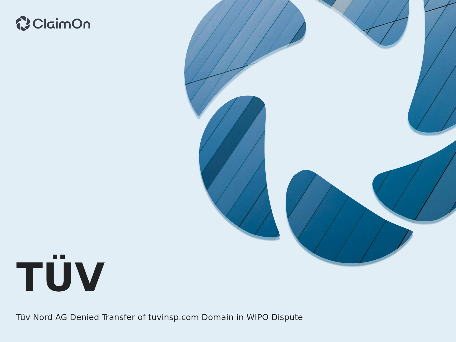 Tüv Nord AG Denied Transfer of tuvinsp.com Domain in WIPO Dispute