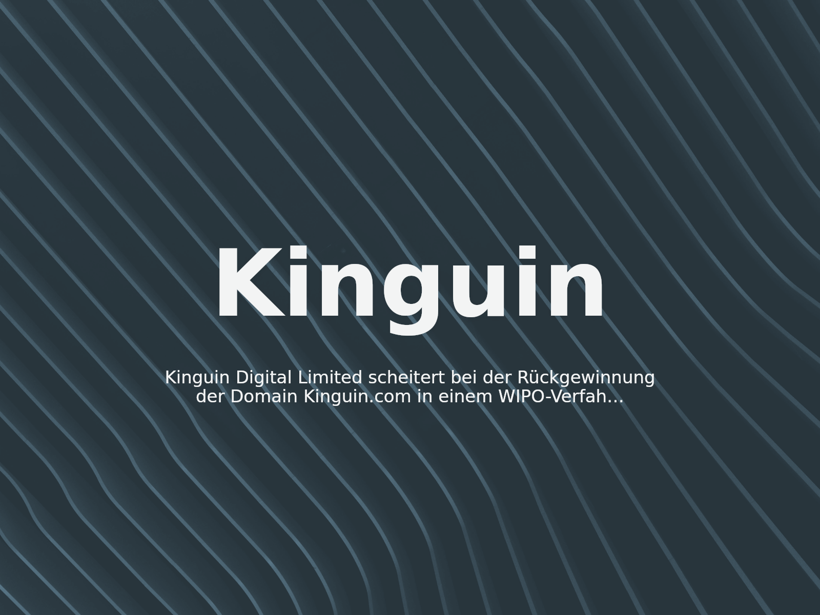 Kinguin Digital Limited scheitert bei der Rückgewinnung der Domain Kinguin.com in einem WIPO-Verfahren