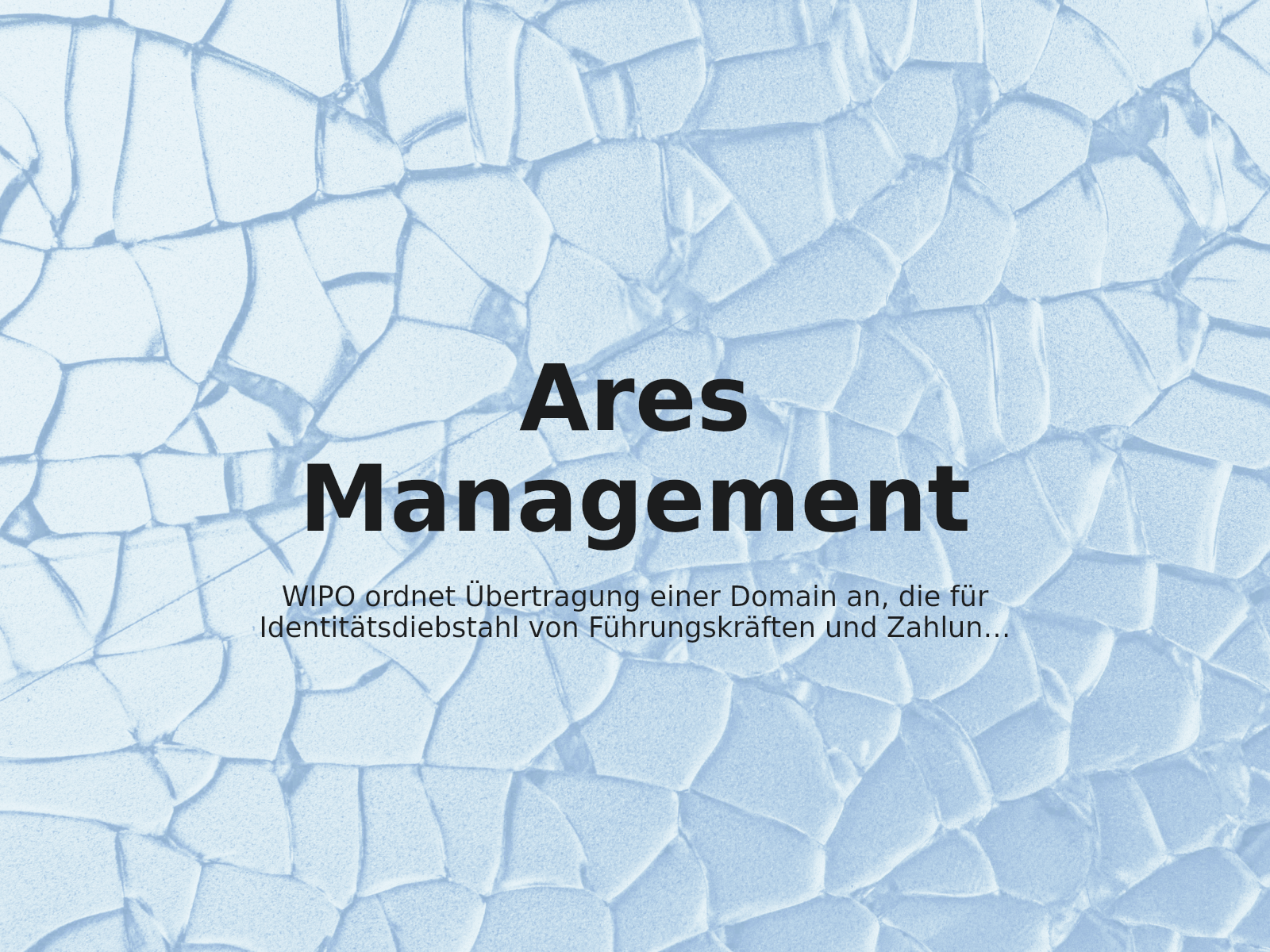 WIPO ordnet Übertragung einer Domain an, die für Identitätsdiebstahl von Führungskräften und Zahlungsbetrug genutzt wurde