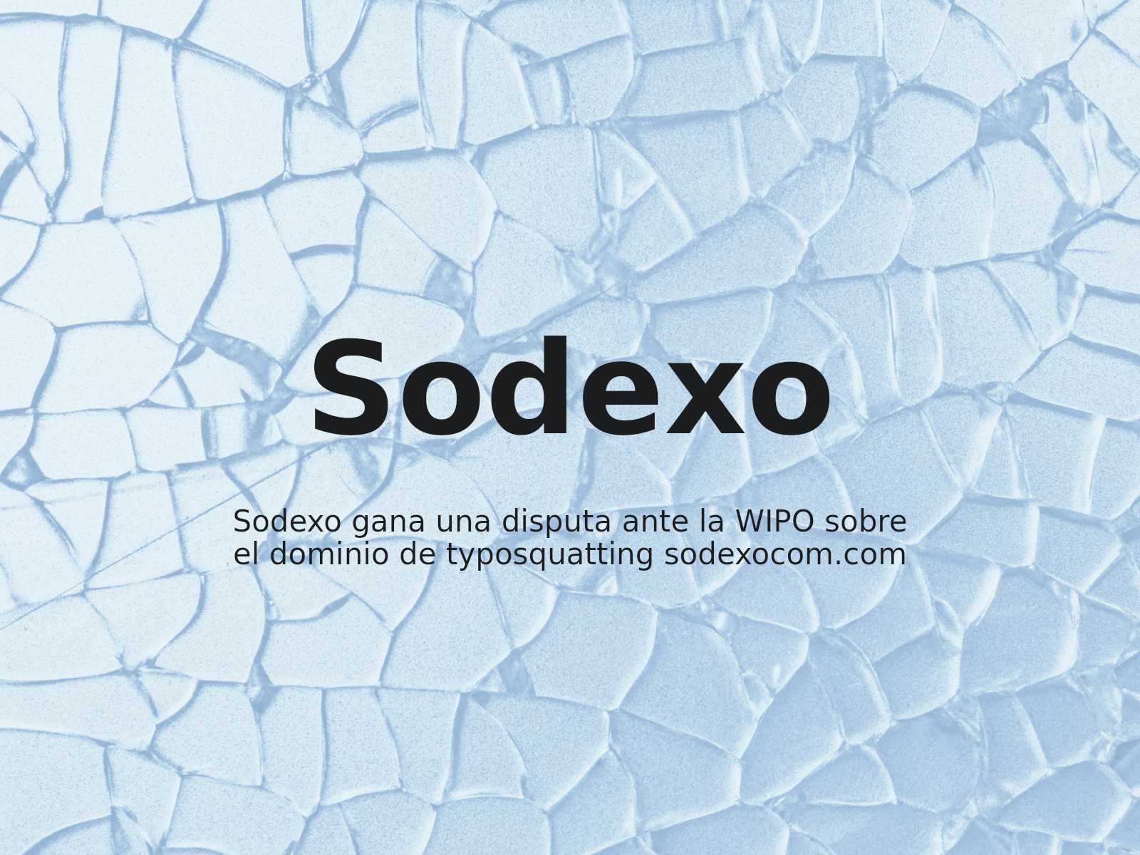 Sodexo gana una disputa ante la WIPO sobre el dominio de typosquatting sodexocom.com