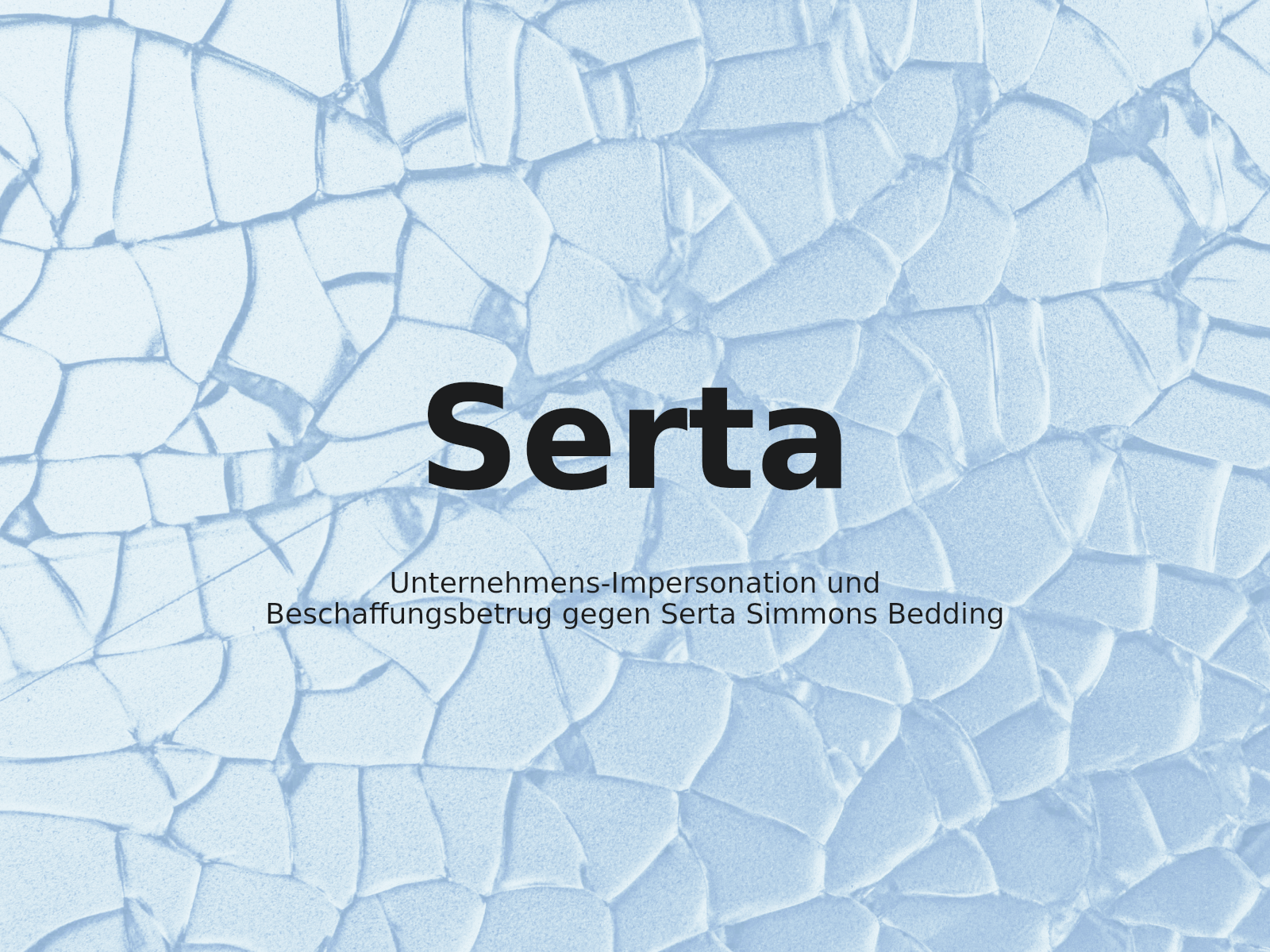 Unternehmens-Impersonation und Beschaffungsbetrug gegen Serta Simmons Bedding