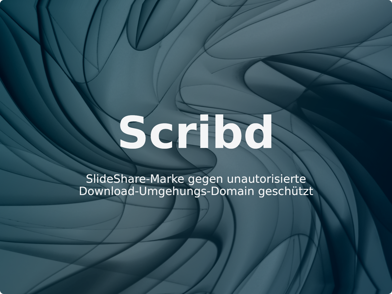 SlideShare-Marke gegen unautorisierte Download-Umgehungs-Domain geschützt