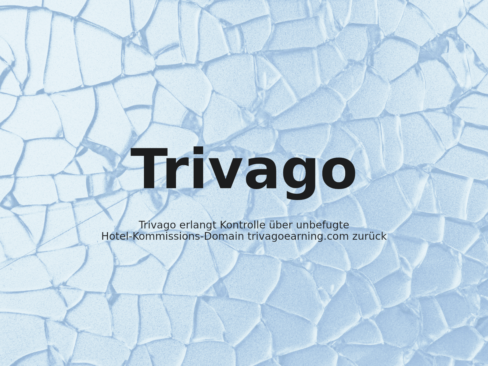 Trivago erlangt Kontrolle über unbefugte Hotel-Kommissions-Domain trivagoearning.com zurück