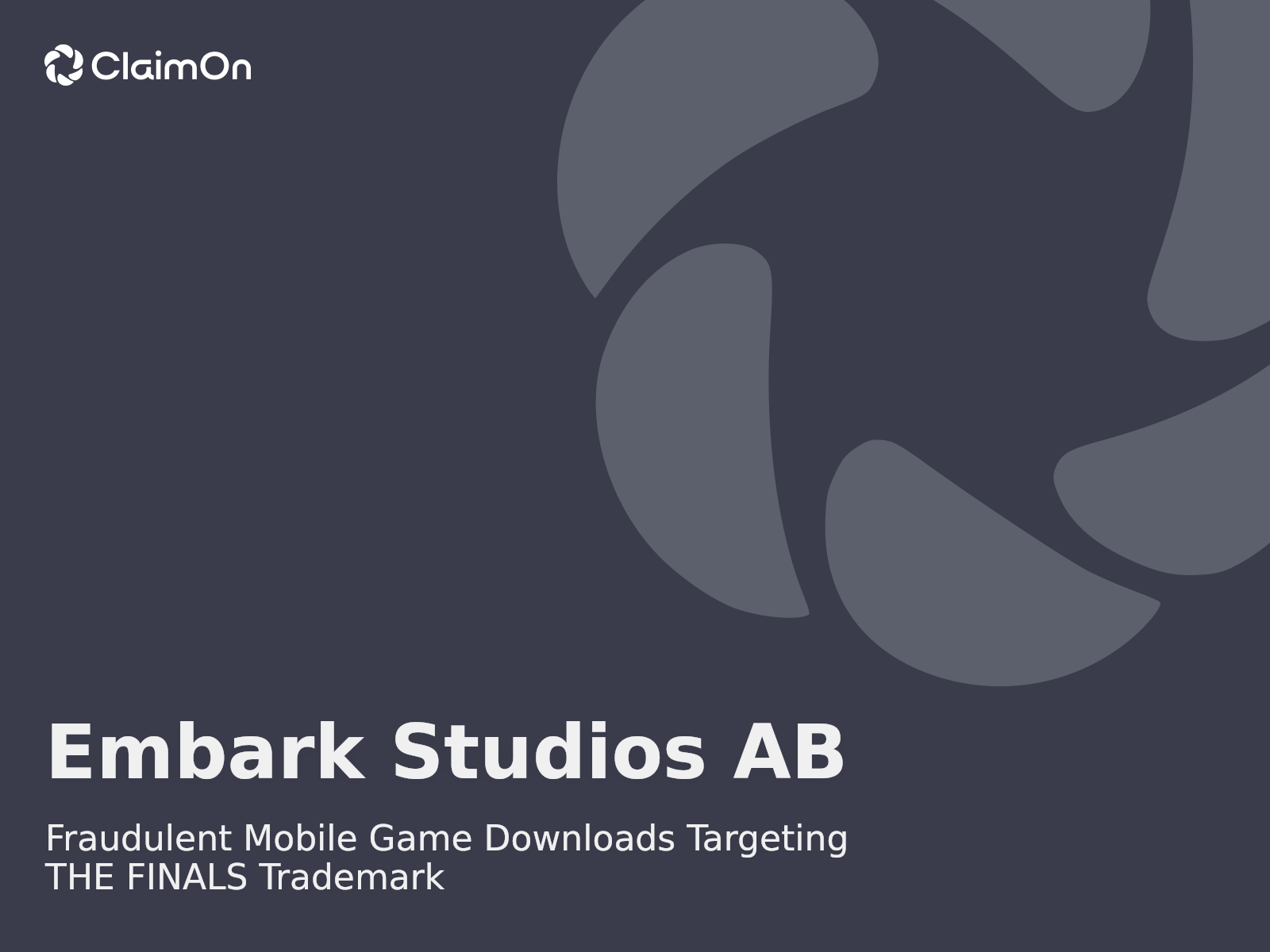 Fraudulent Mobile Game Downloads Targeting THE FINALS Trademark