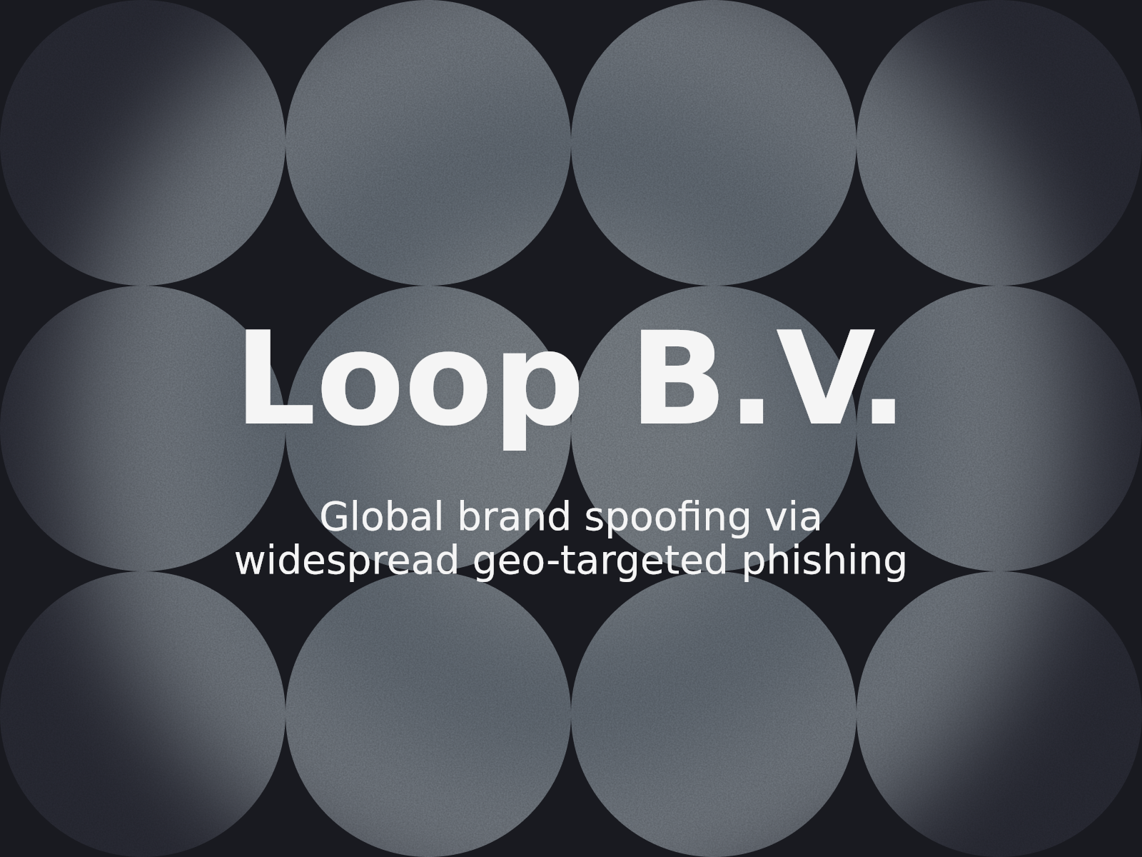 Geographic Mimicry Attack Defeated: Loop B.V. Recovers 16 Infringing Domains