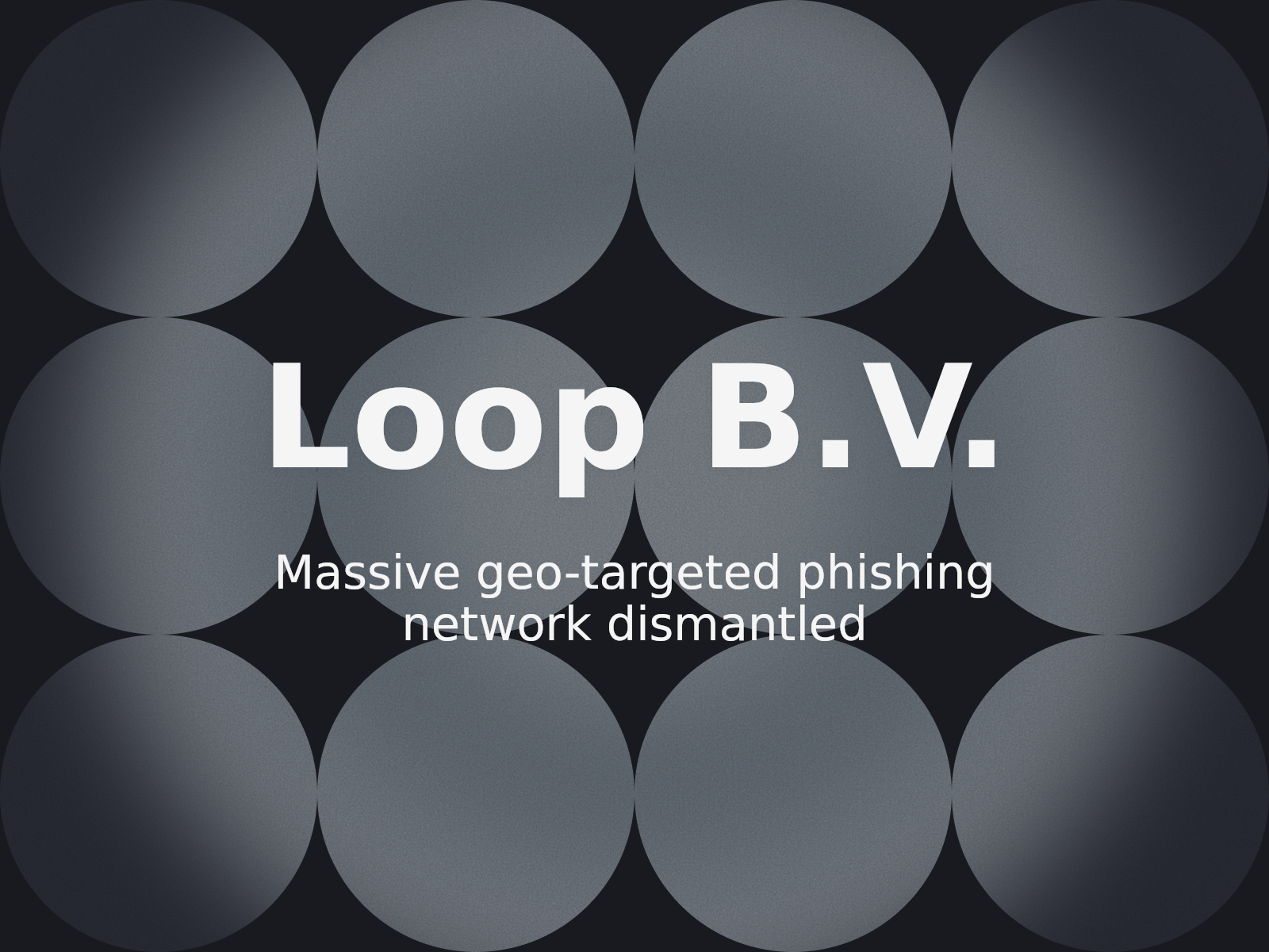 Attaque par mimétisme géographique déjouée : Loop B.V. récupère 16 noms de domaine contrefaisants