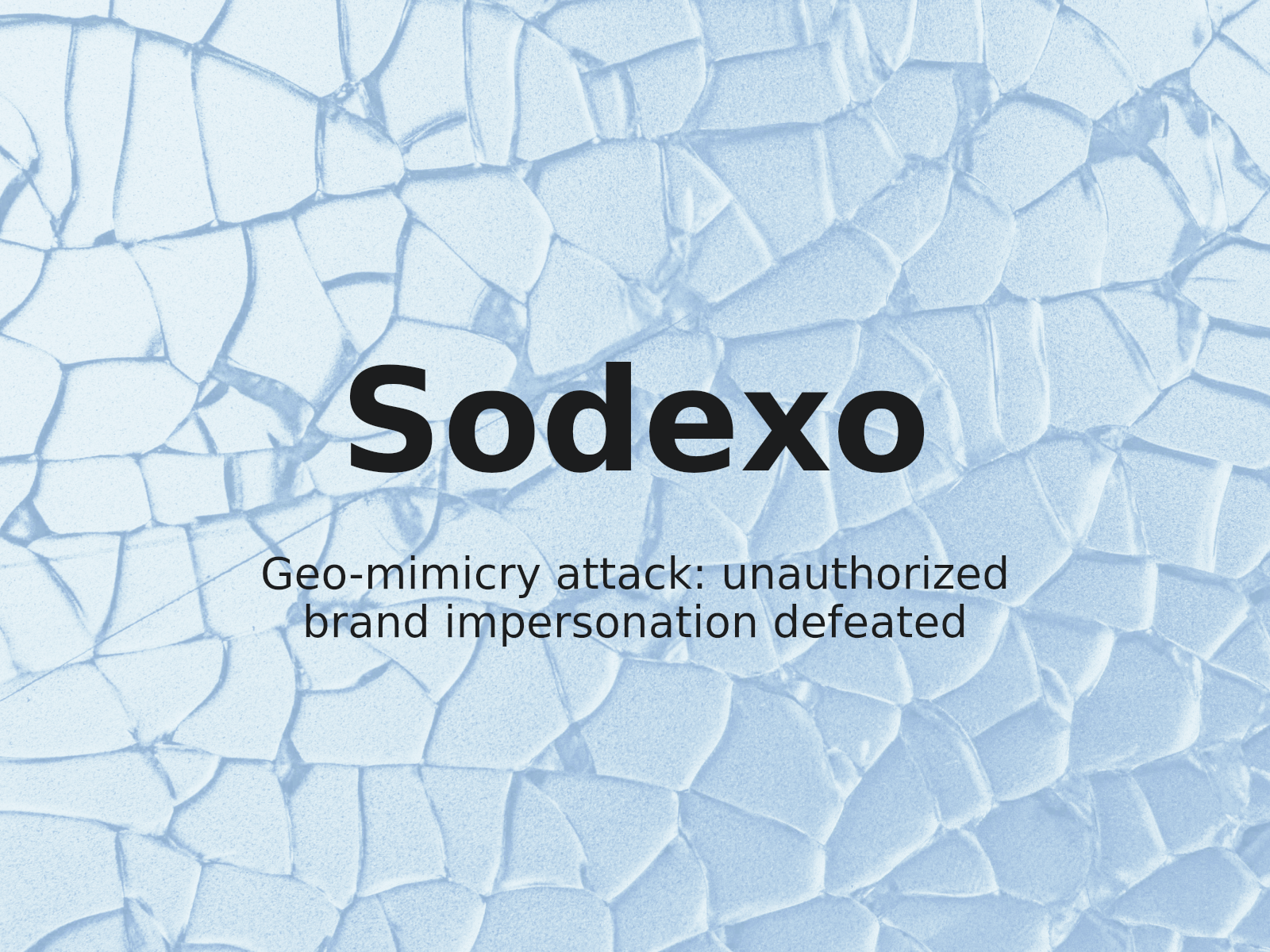 comment Sodexo a bloqué une menace rapide par nom de domaine géographique