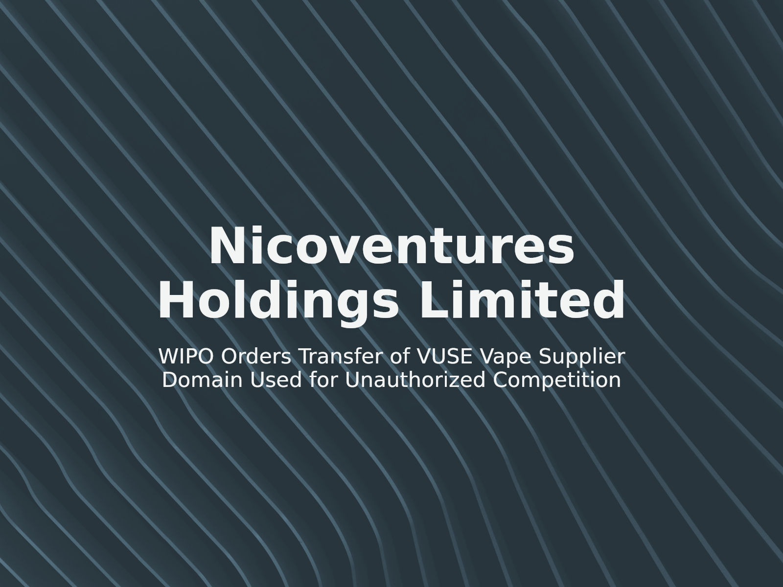 WIPO Orders Transfer of VUSE Vape Supplier Domain Used for Unauthorized Competition