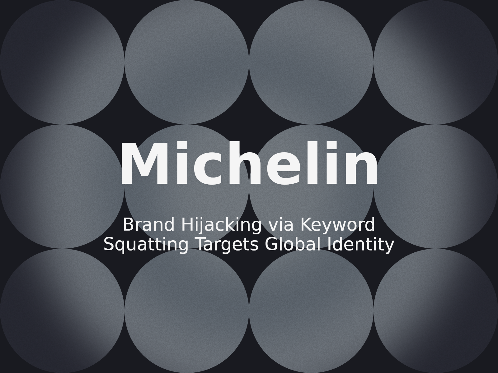 WIPO ordonne le transfert de globalmichelin.com dans un litige portant sur l’association d’une marque et d’un mot-clé