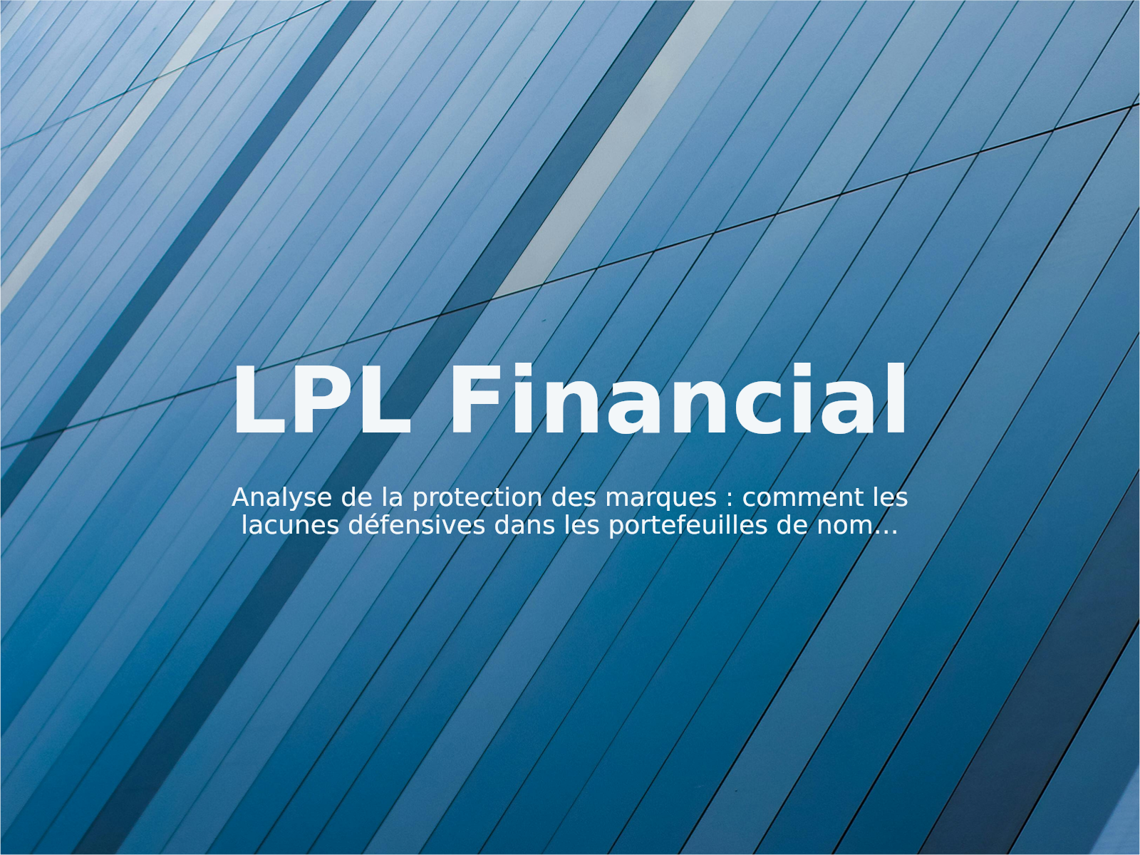 Analyse de la protection des marques : comment les lacunes défensives dans les portefeuilles de noms de domaine exposent les marques financières au typosquatting