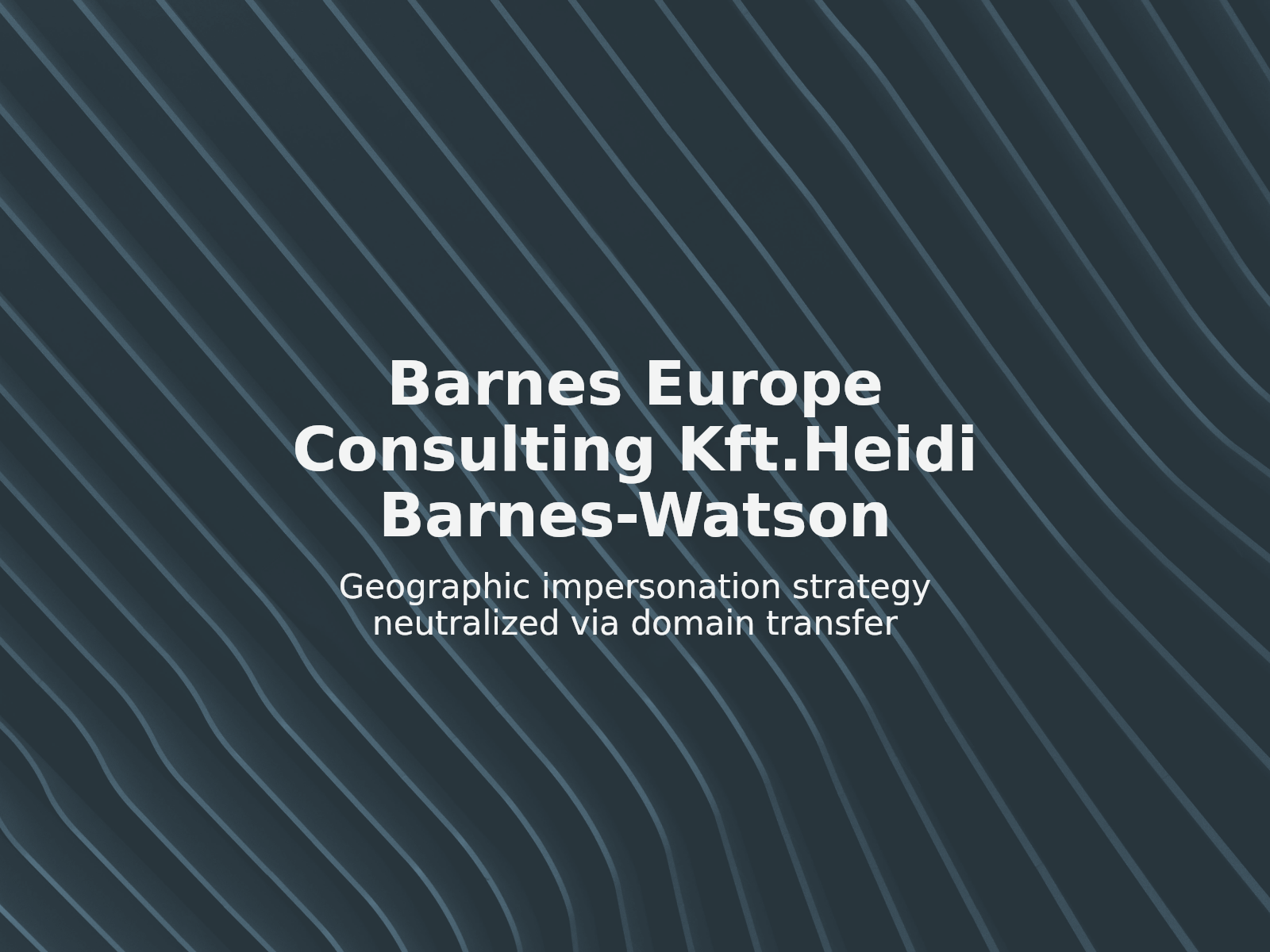 La WIPO transfiere el dominio infractor en Quebec a la marca de bienes raíces de lujo BARNES