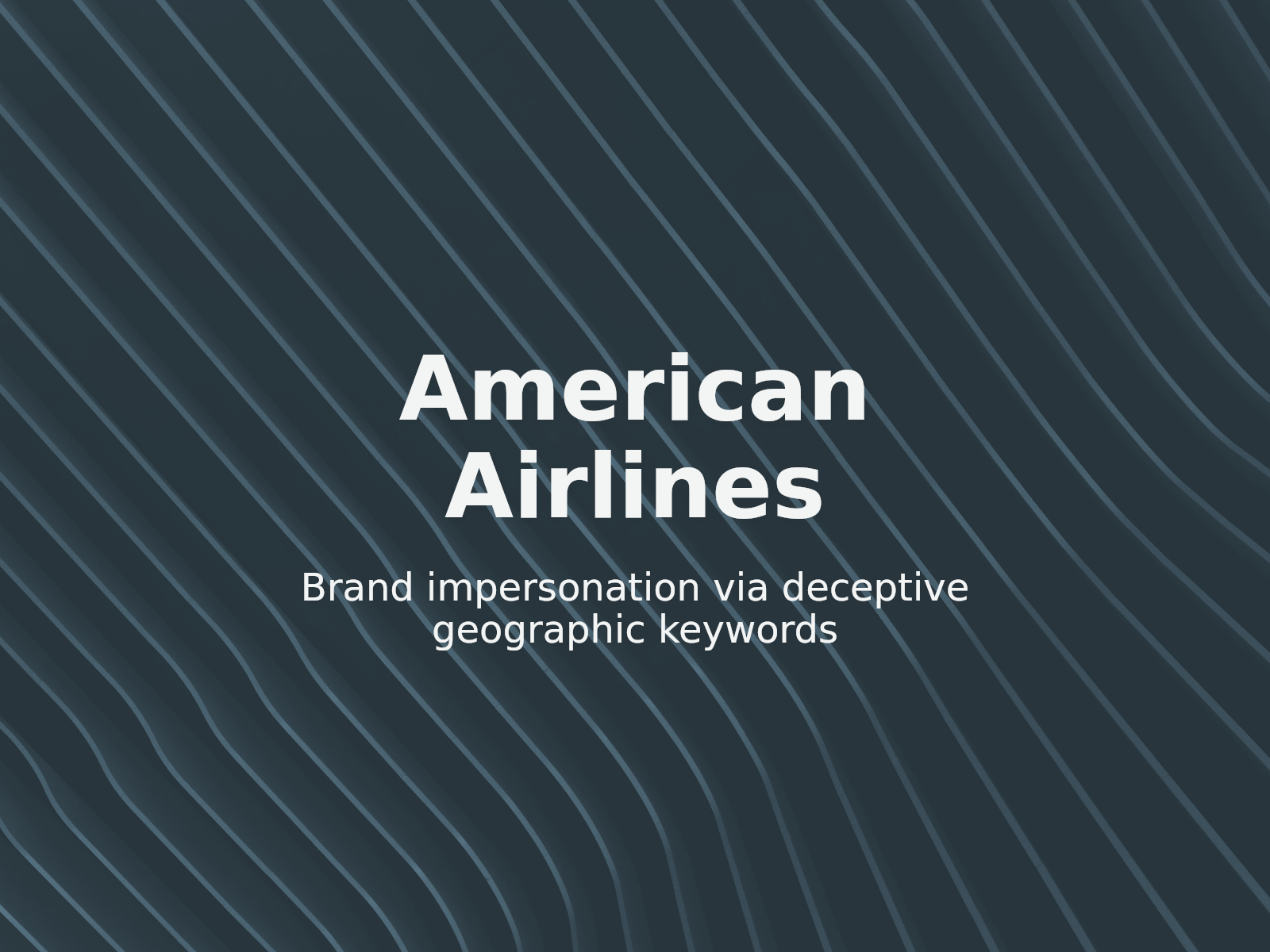 Un panel de la WIPO ordena la transferencia de americanairlinetx.com a American Airlines