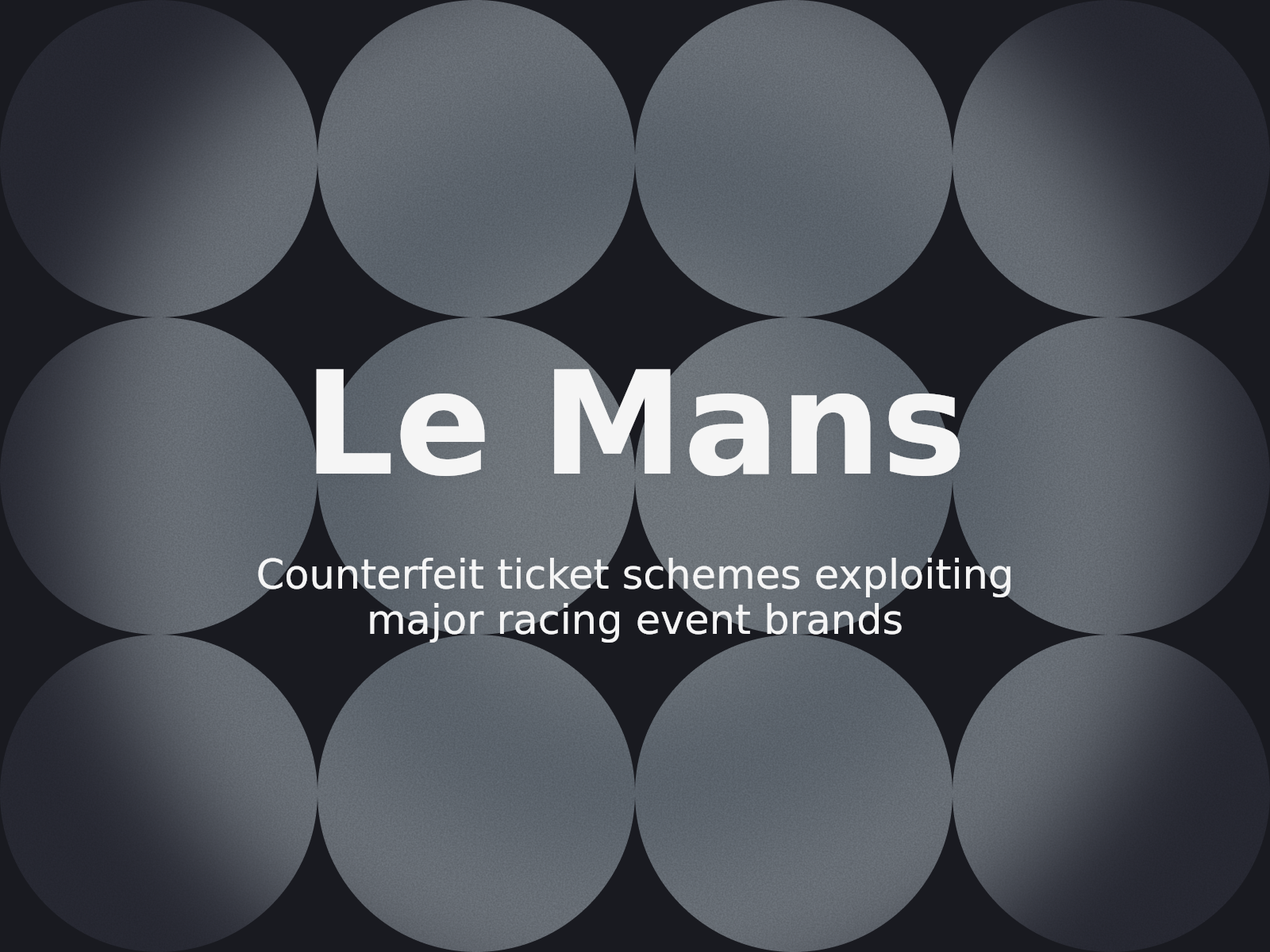 Protecting Event Brands from Fraudulent Ticket Resellers