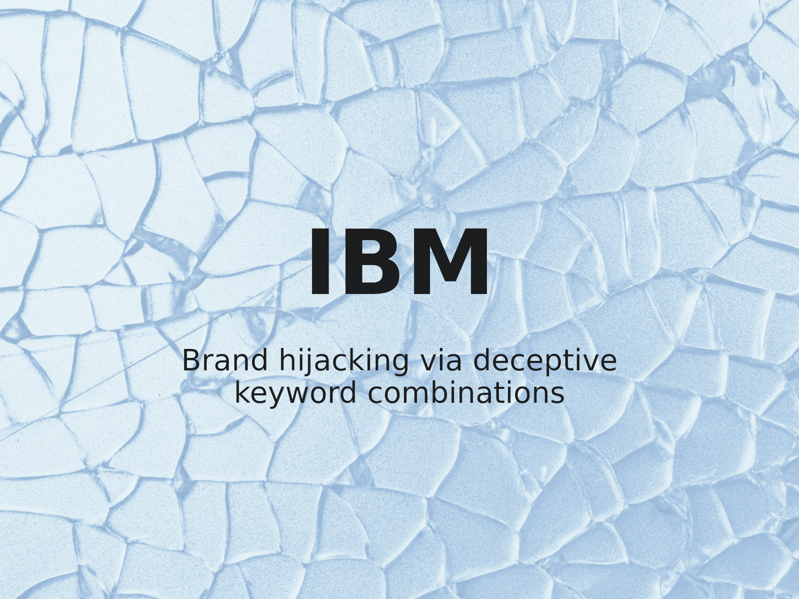 Análisis de la transferencia del dominio ibmcreator.com y la afiliación implícita