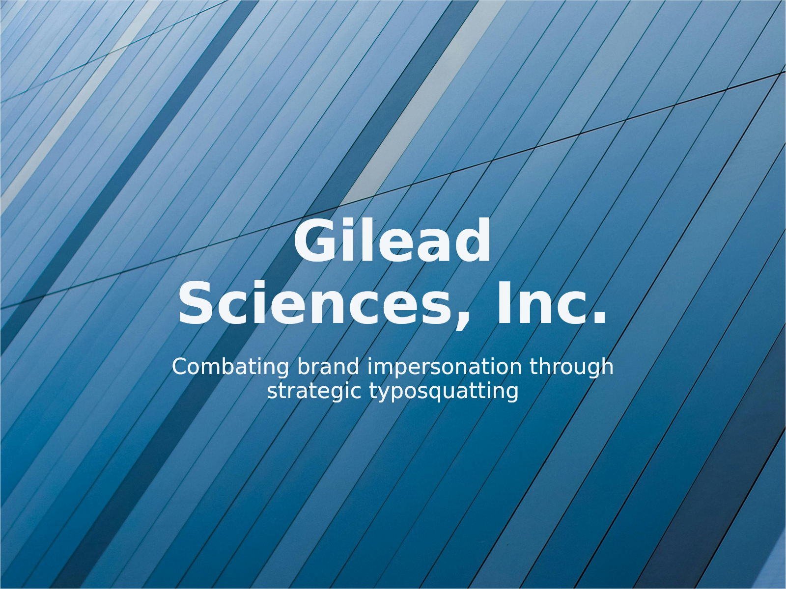 cómo las brechas defensivas en la cartera de Gilead llevaron al typosquatting de gliead.com