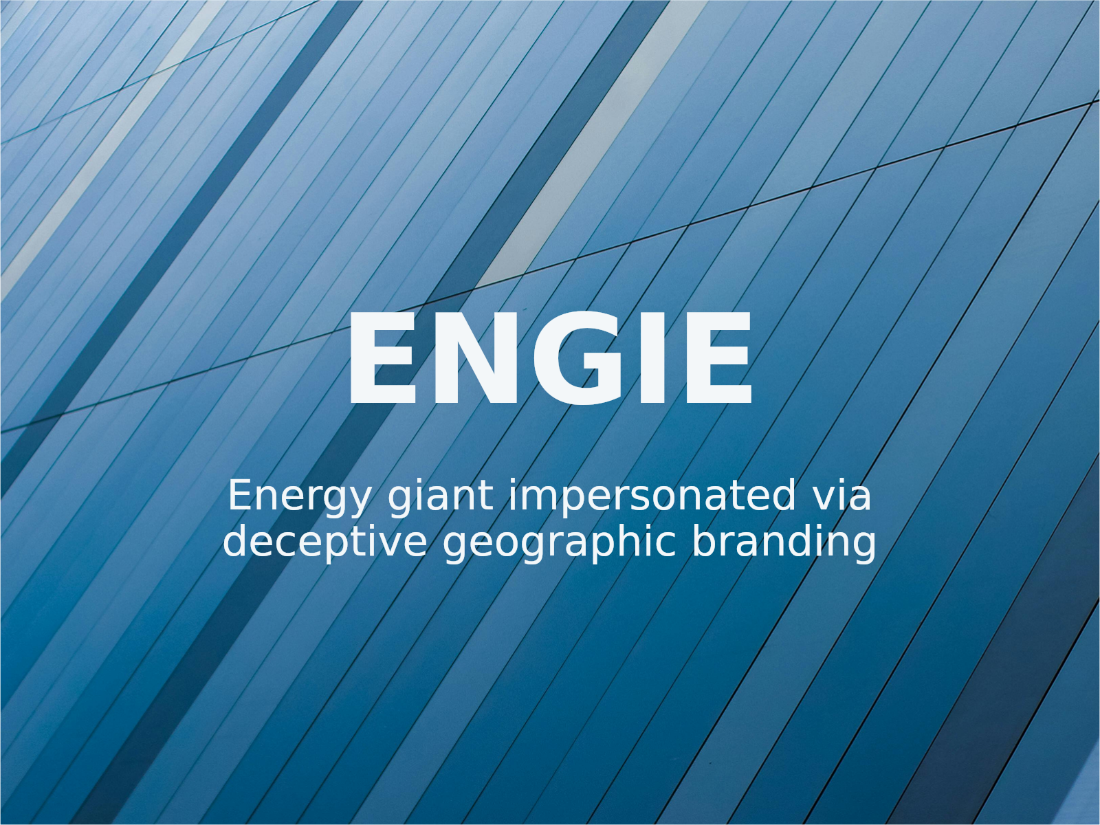 Analyzing Geo-Mimicry and Email Fraud Risks in ENGIE Domain Dispute