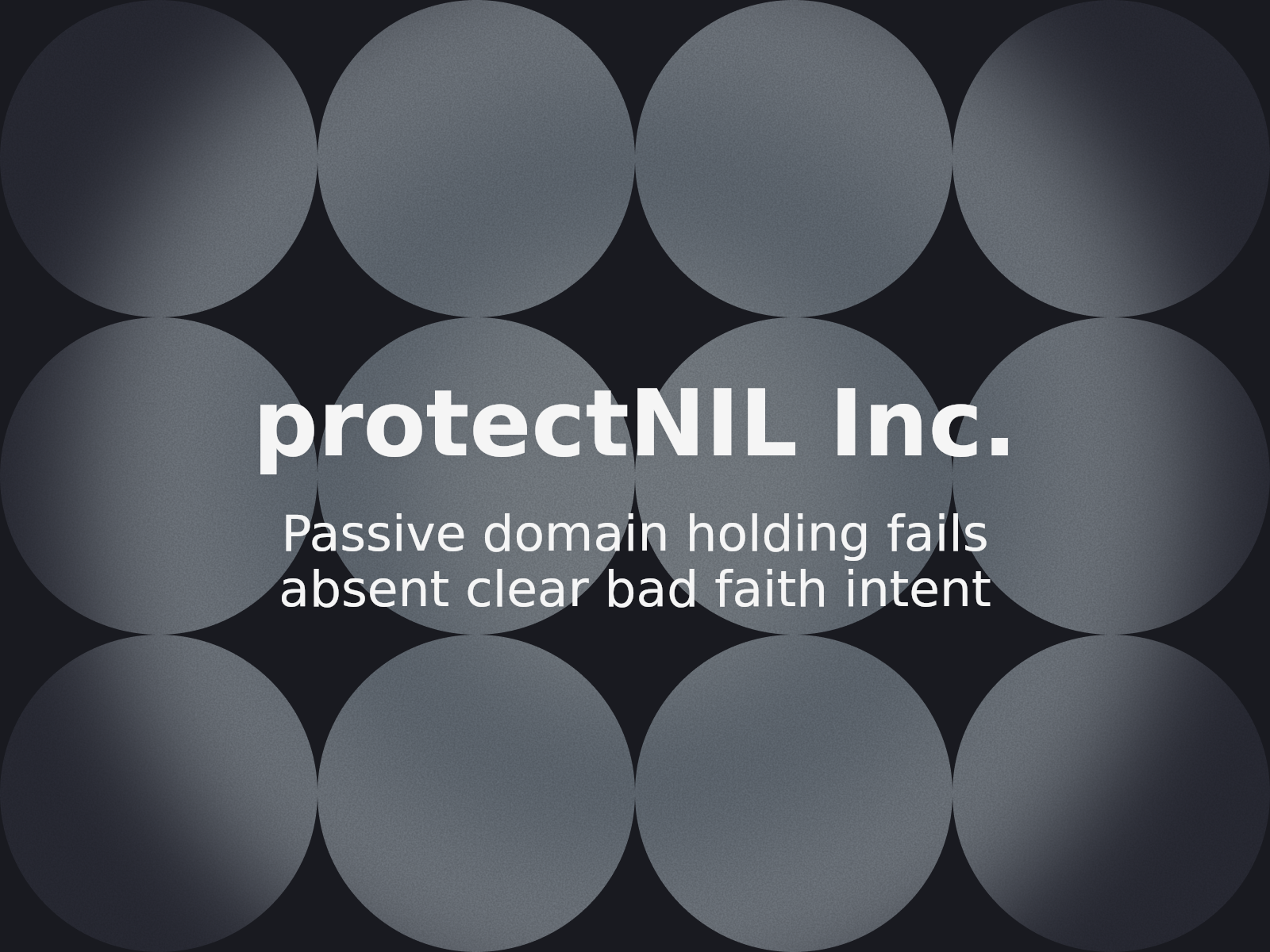 Panel denies protectNIL Inc.’s request to reclaim nilassist.com