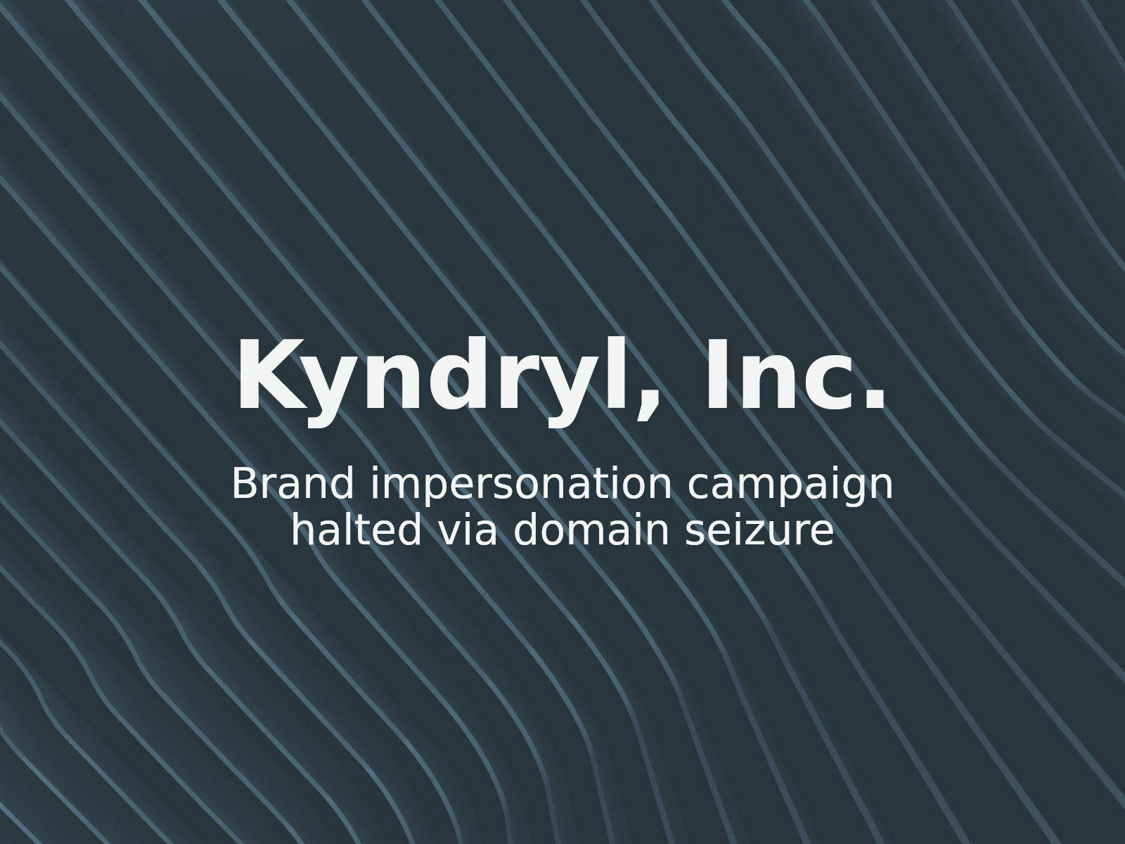 Asegurando la integridad de la marca: Estudio de caso sobre el uso no autorizado de dominios de Kyndryl