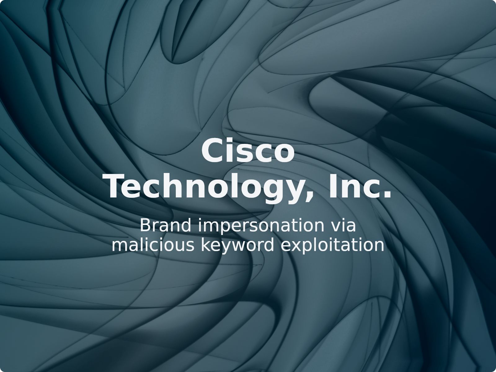 Schutz der Marke Cisco vor unbefugter Domain-Nachahmung