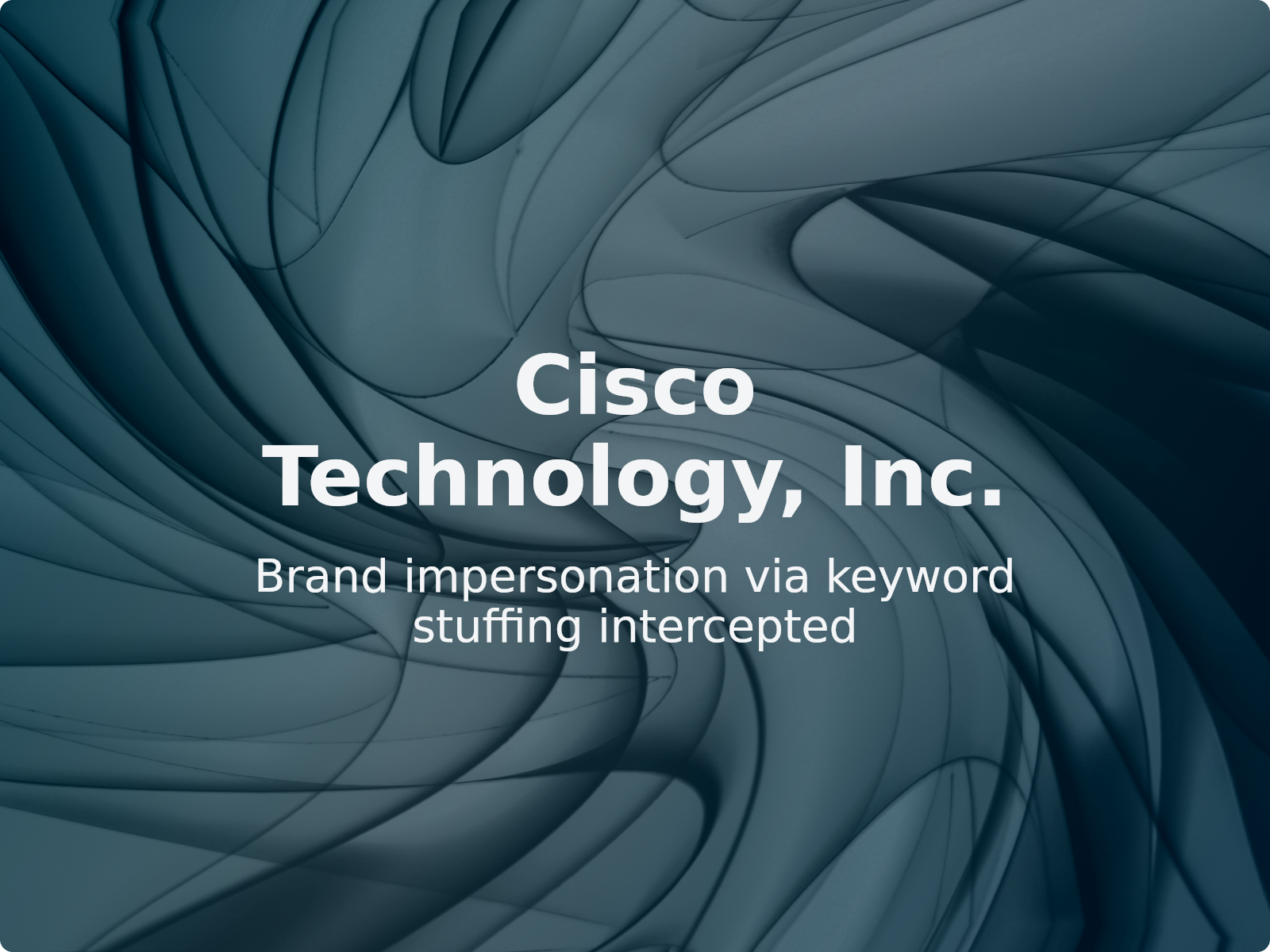Protección de la marca Cisco contra la suplantación de dominio no autorizada