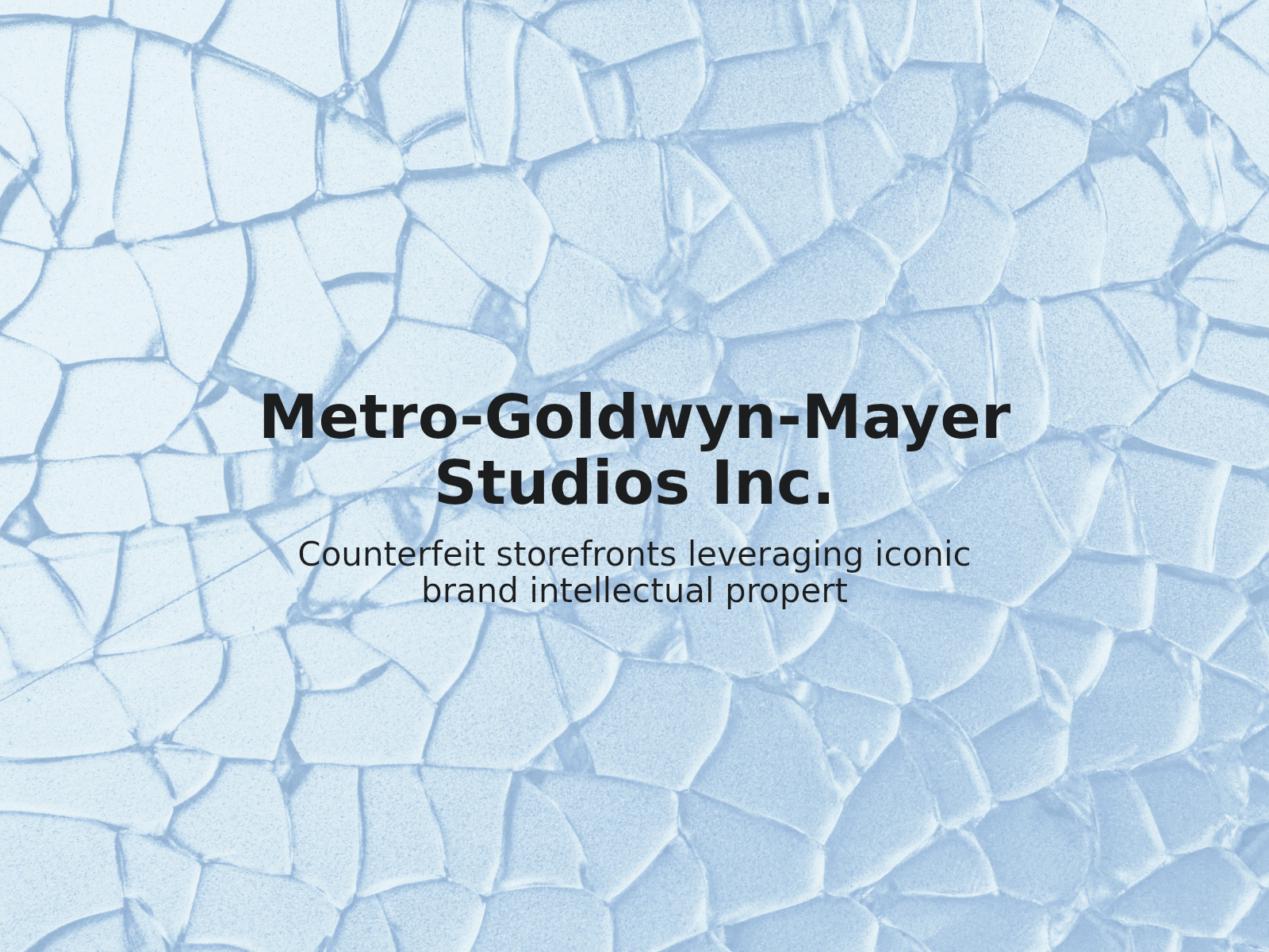 Combating Fake Merchandise Stores Impersonating Global Brands