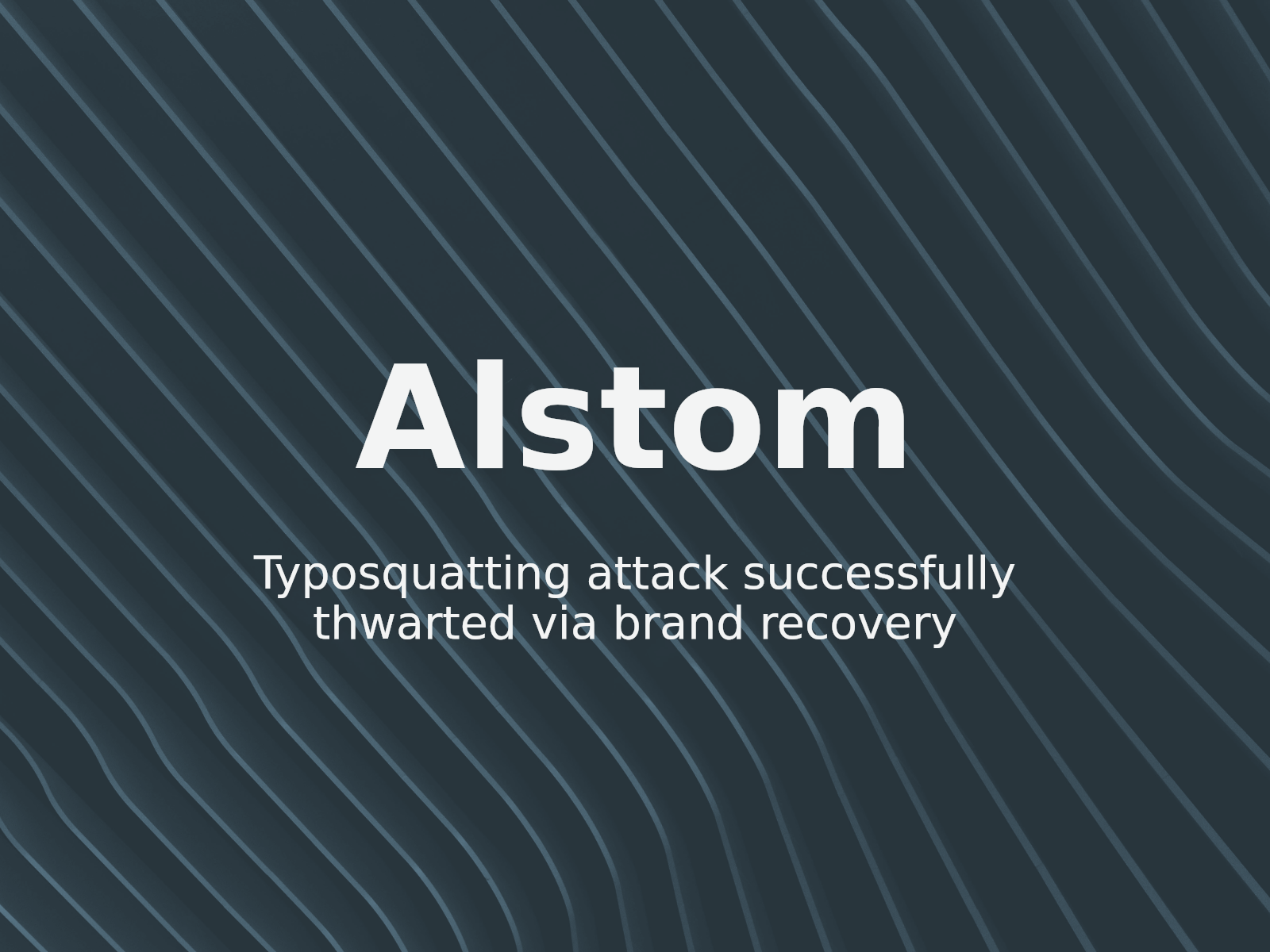 Infracción de marca y typosquatting: Análisis del caso ALSTOM