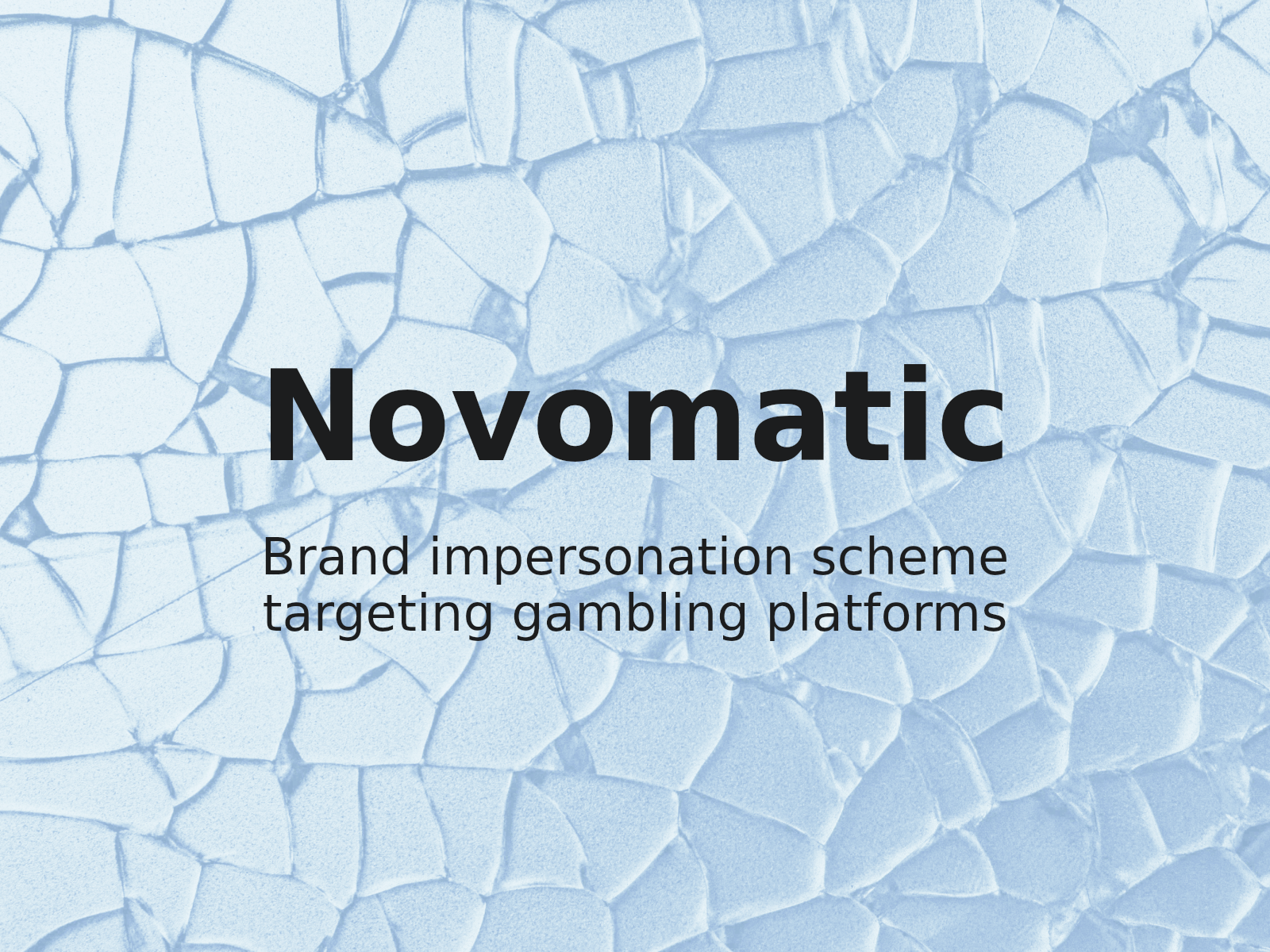 Securing Customer Trust Against Casino-Themed Domain Fraud