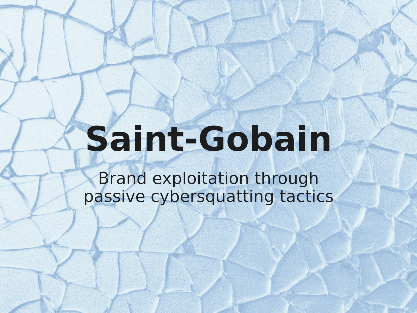 Addressing Passive Holding and Potential Email Fraud in Saint-Gobain Trademark Case