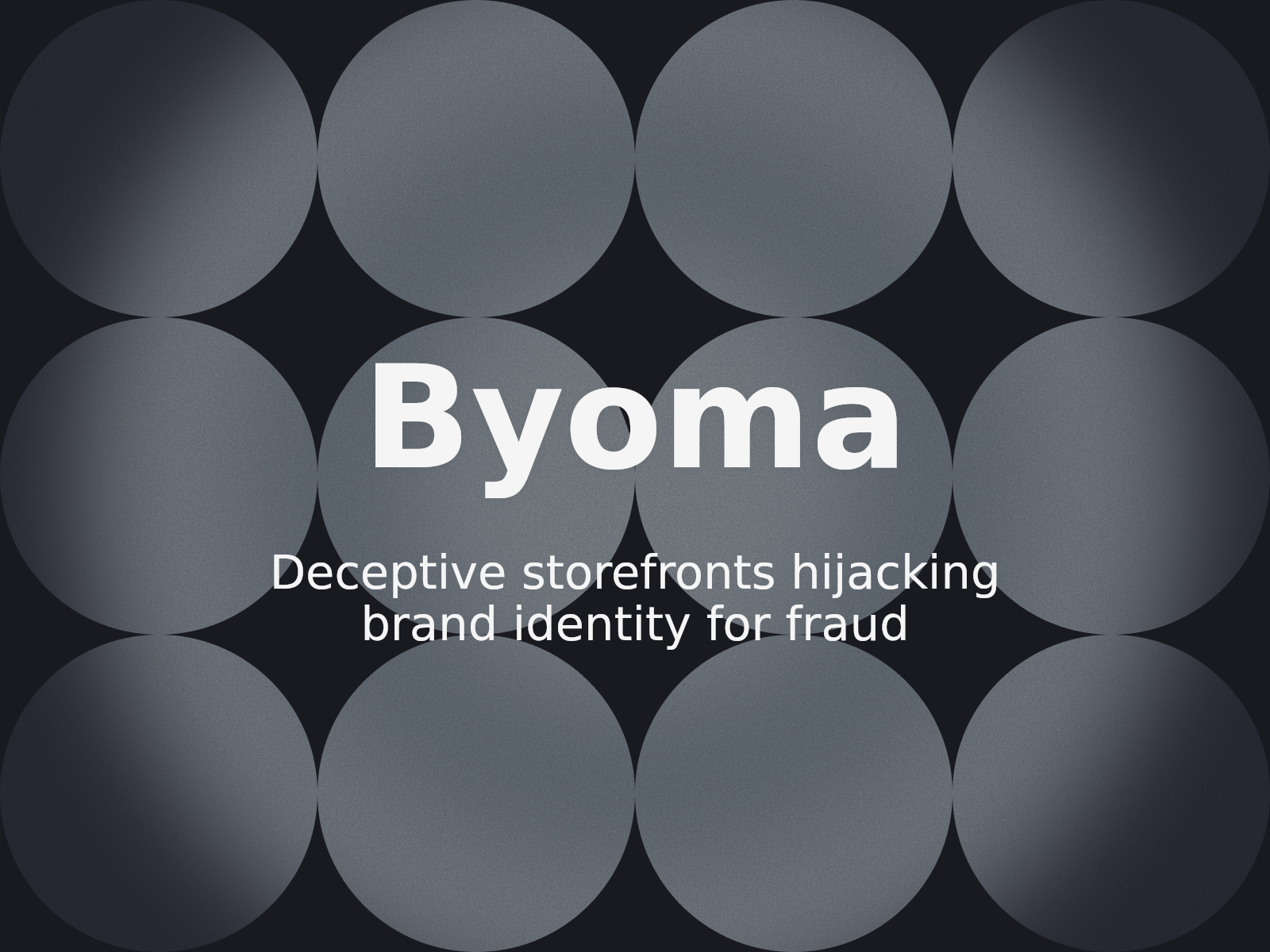 Addressing Fake Shop Impersonation in Byoma Domain Dispute