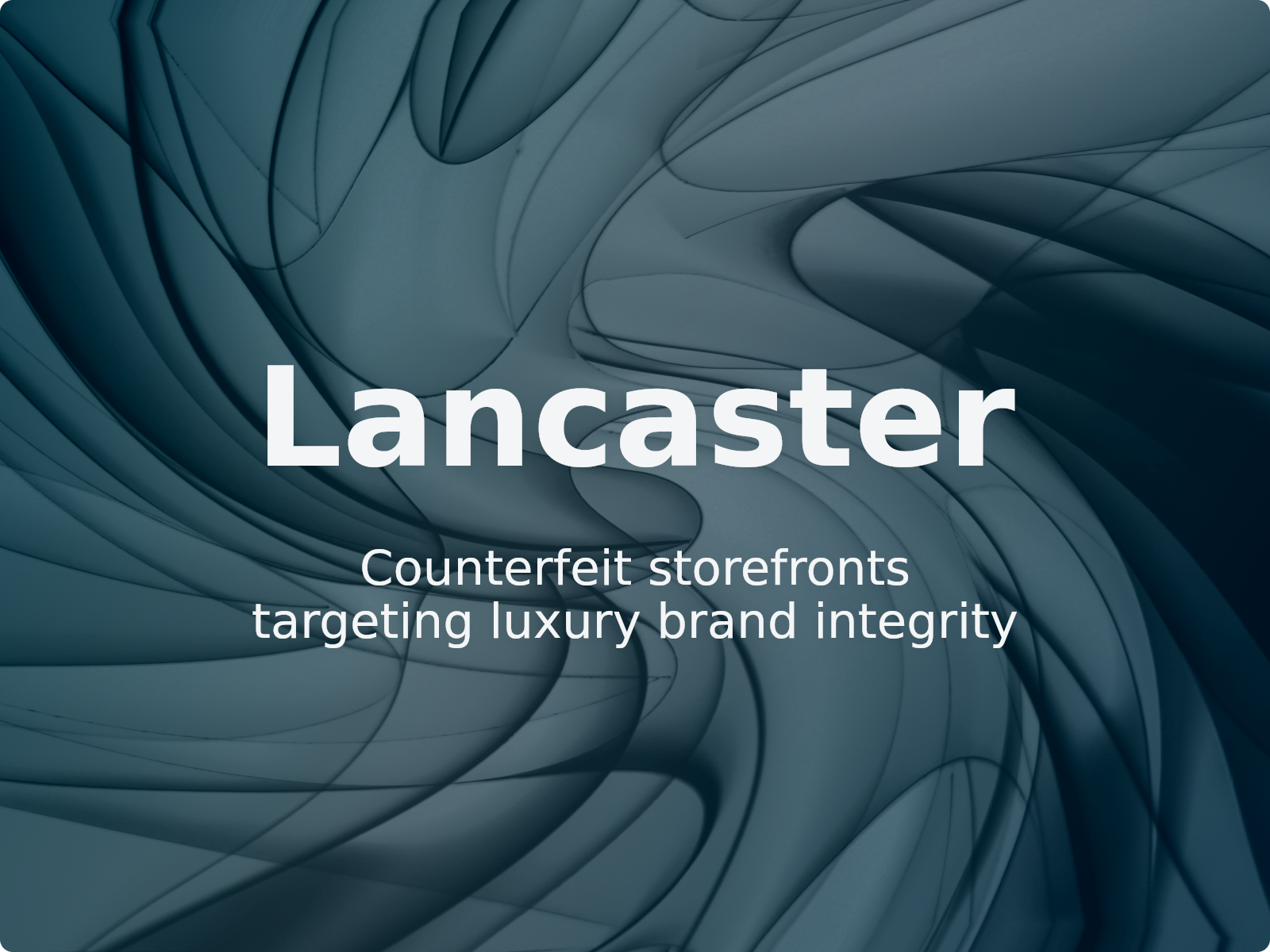Addressing Trademark Infringement and Fake Storefronts: The Case of Lancaster SARL